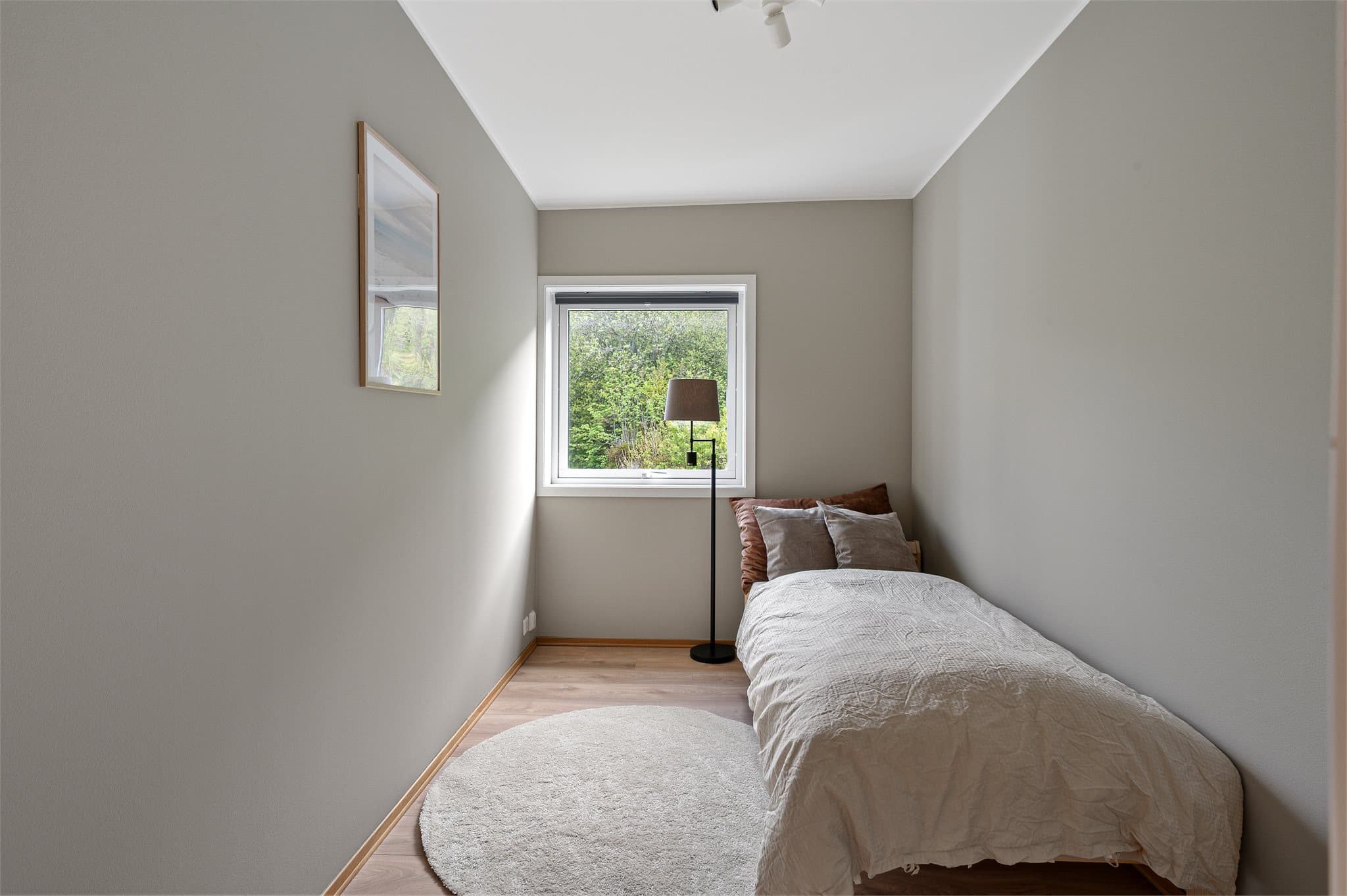 - Leilighetens andre soverom måler 7,5m² -