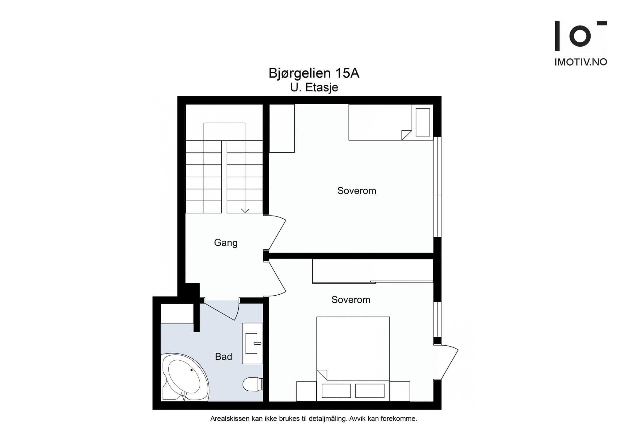 - Plantegning underetasje -