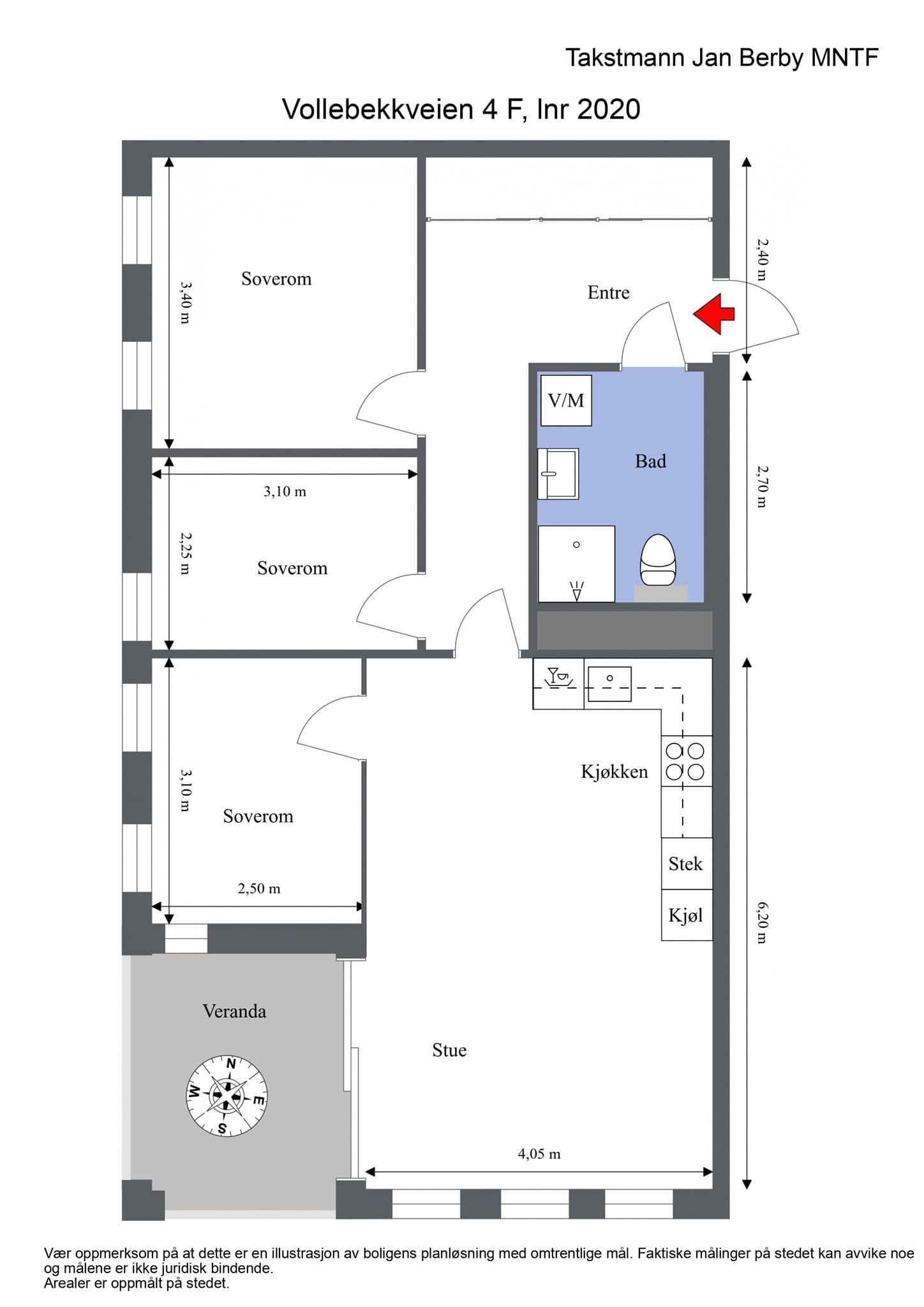 Alternativ plantegning.