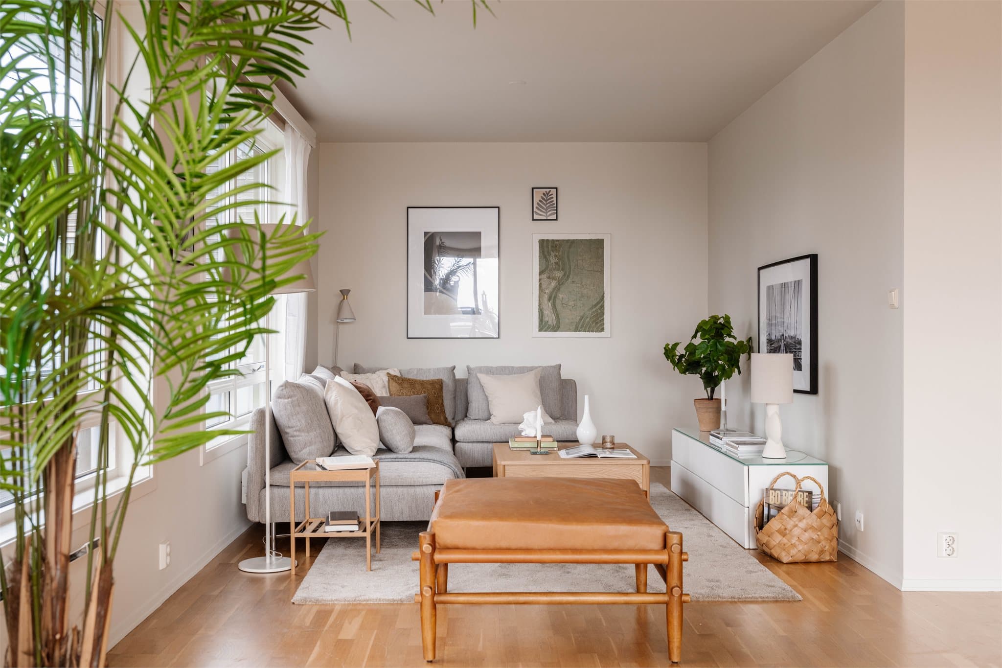 Planløsningen gir mulighet for å etablere et ekstra soverom ved behov.