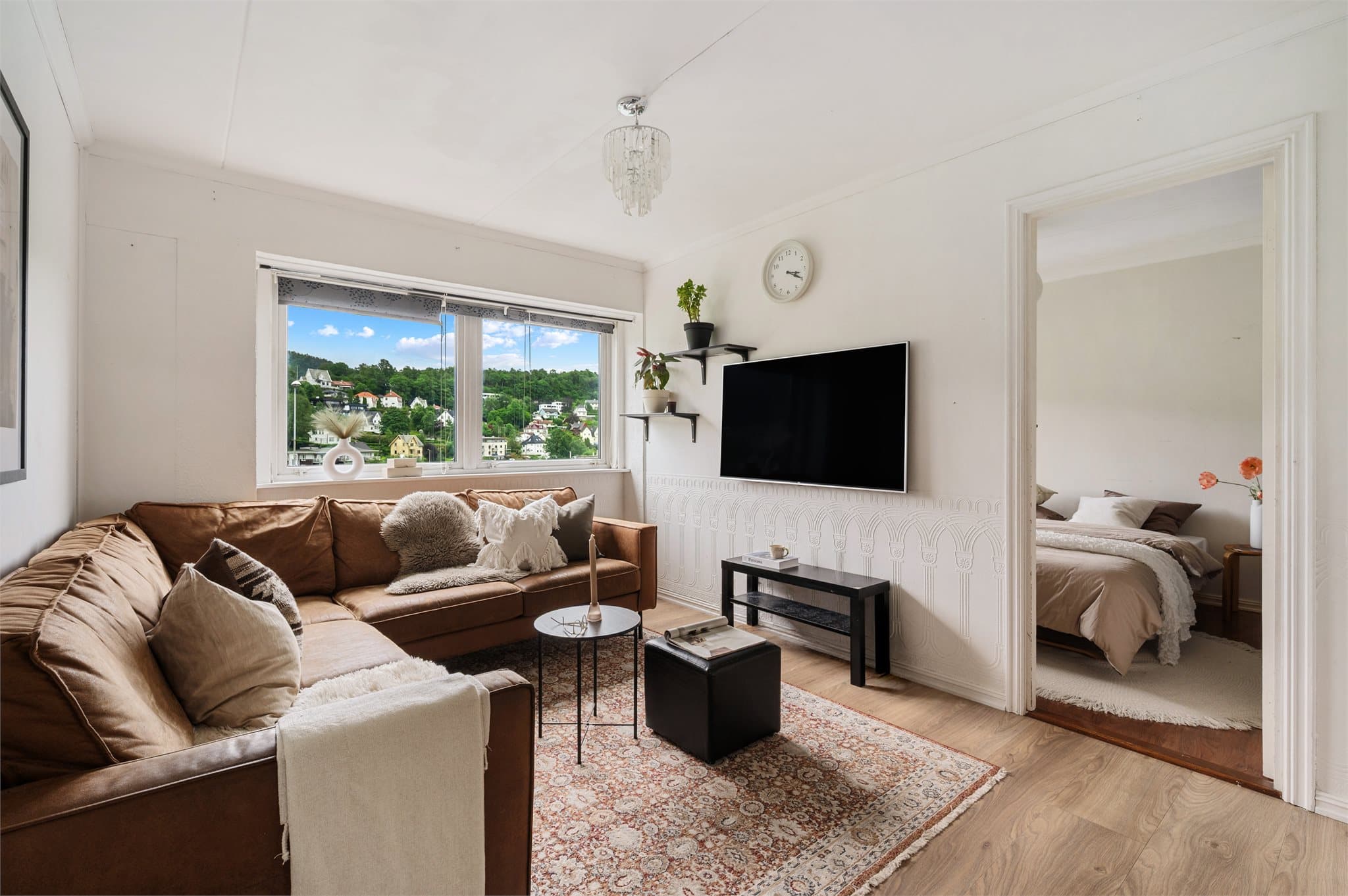 - Stuen måler 12,9 m² -