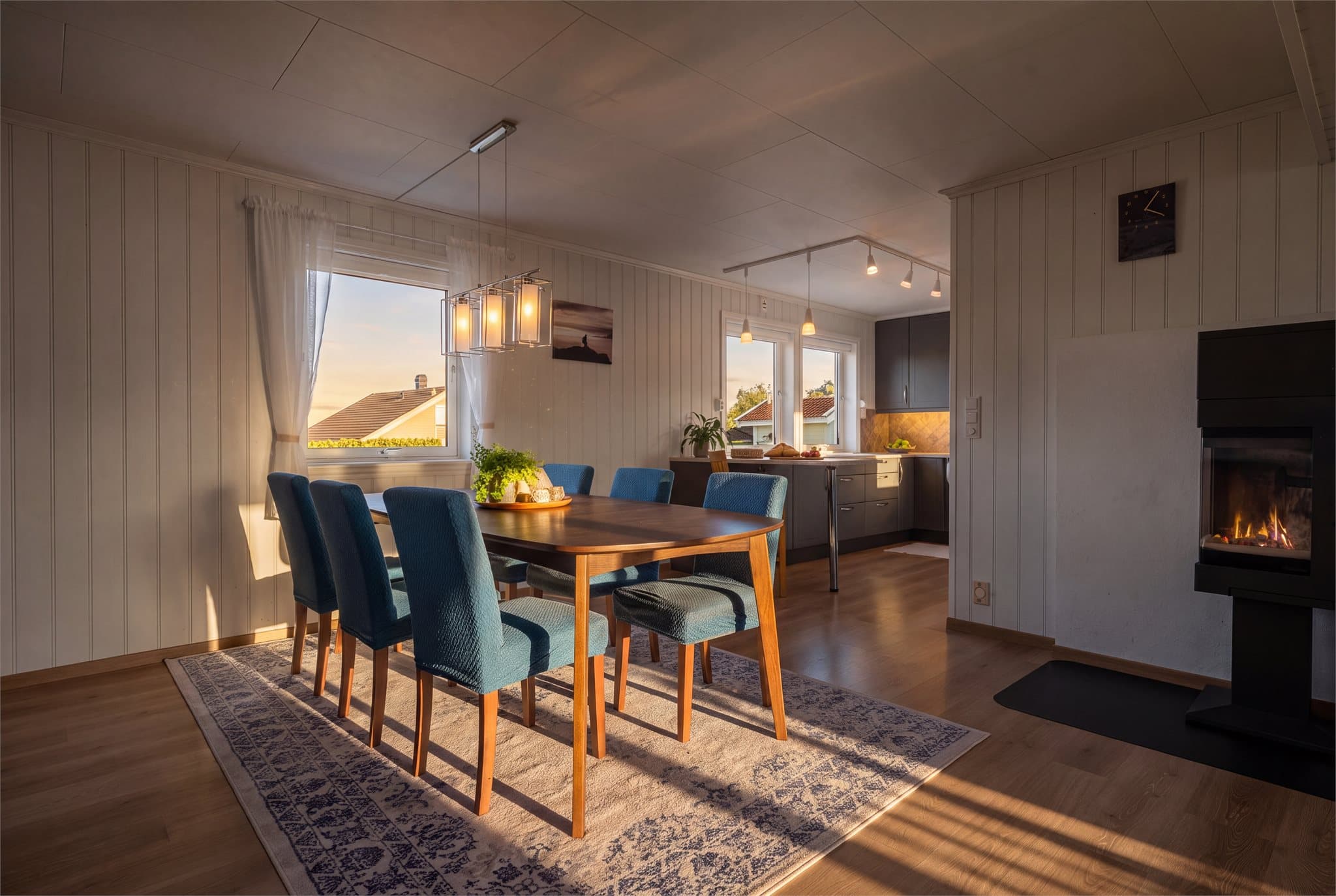 Peisovn gir ekstra hygge og varme