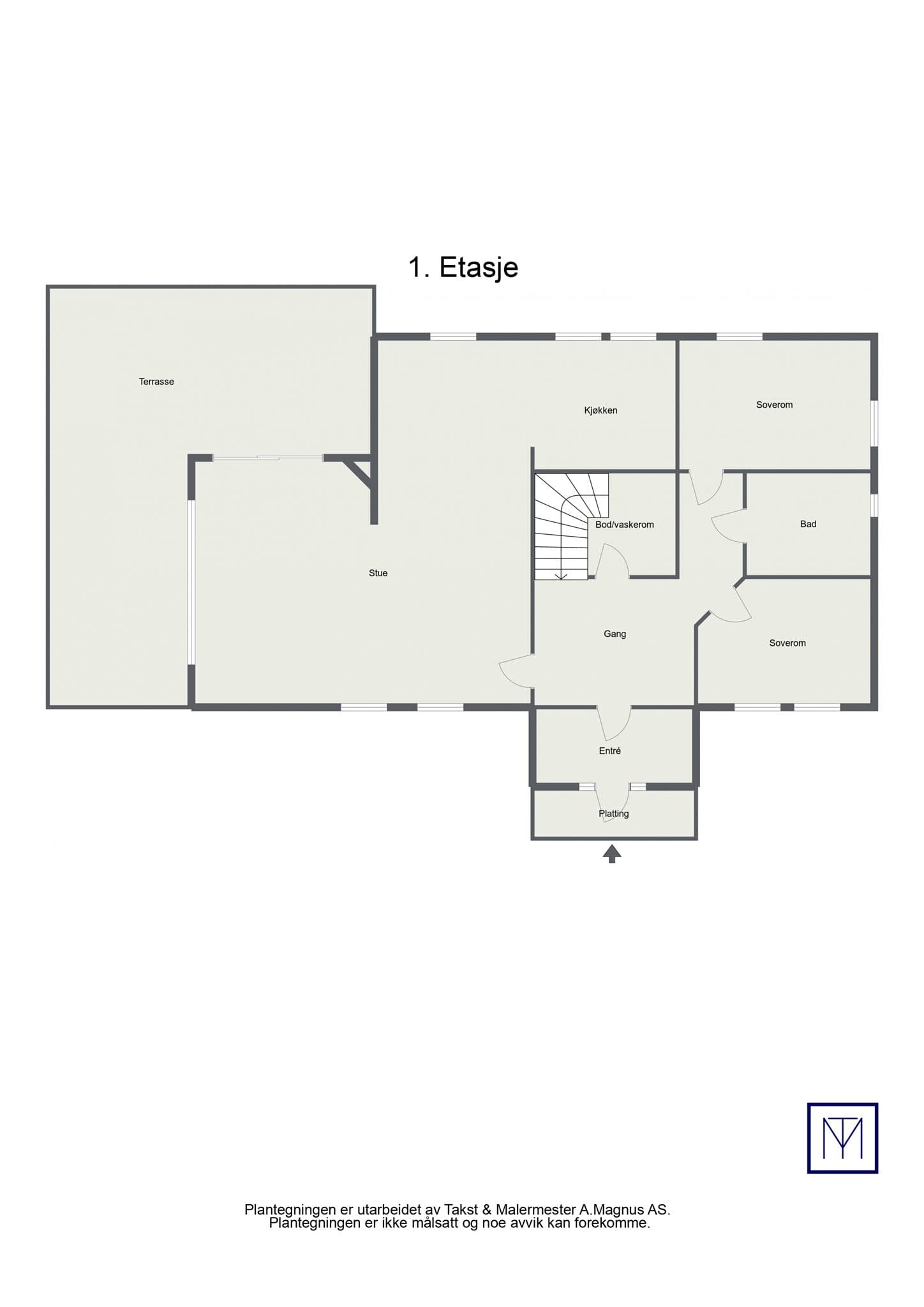 Plantegning 1.etasje