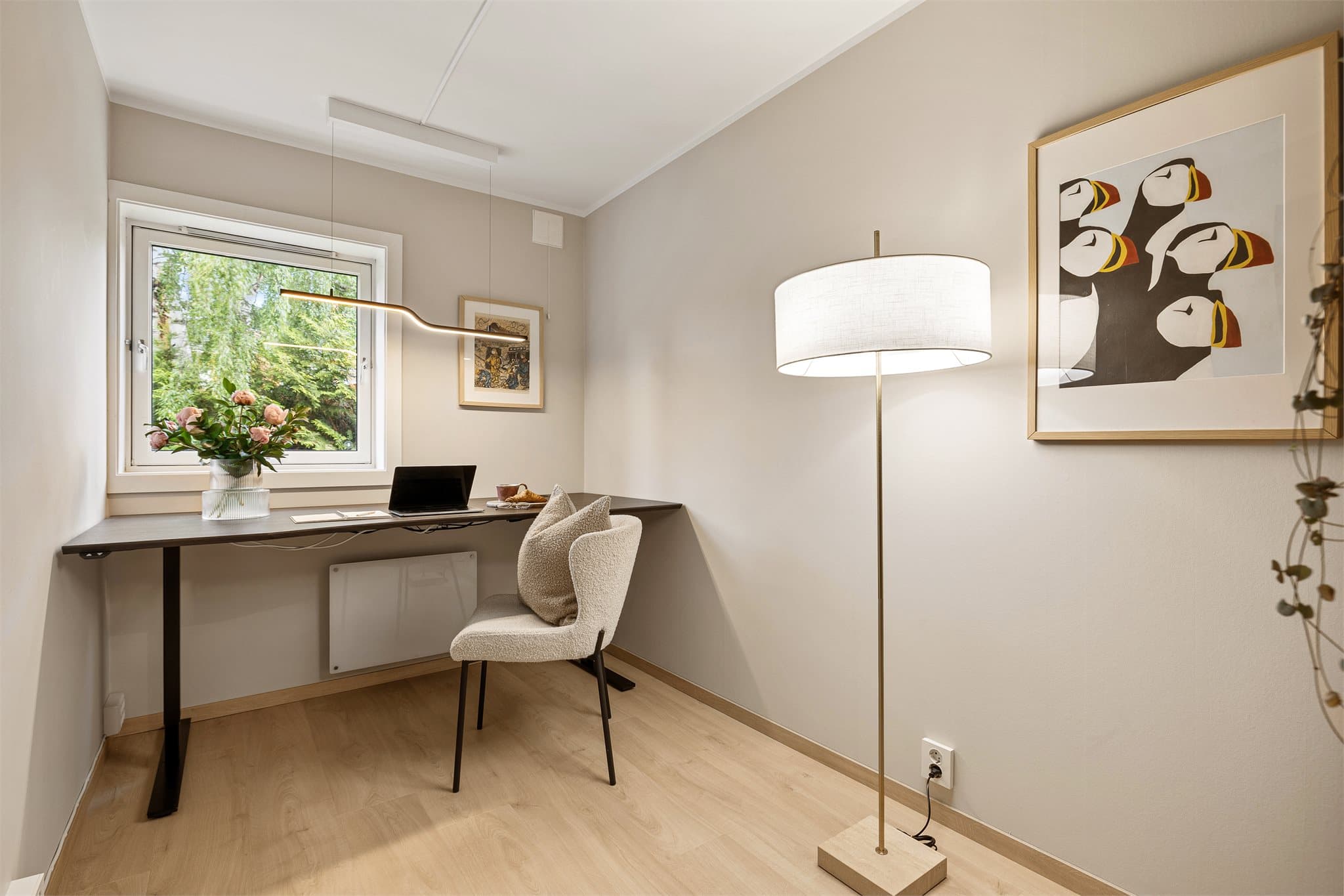 Lyse og fine soverom med fleksible bruksmuligheter.
