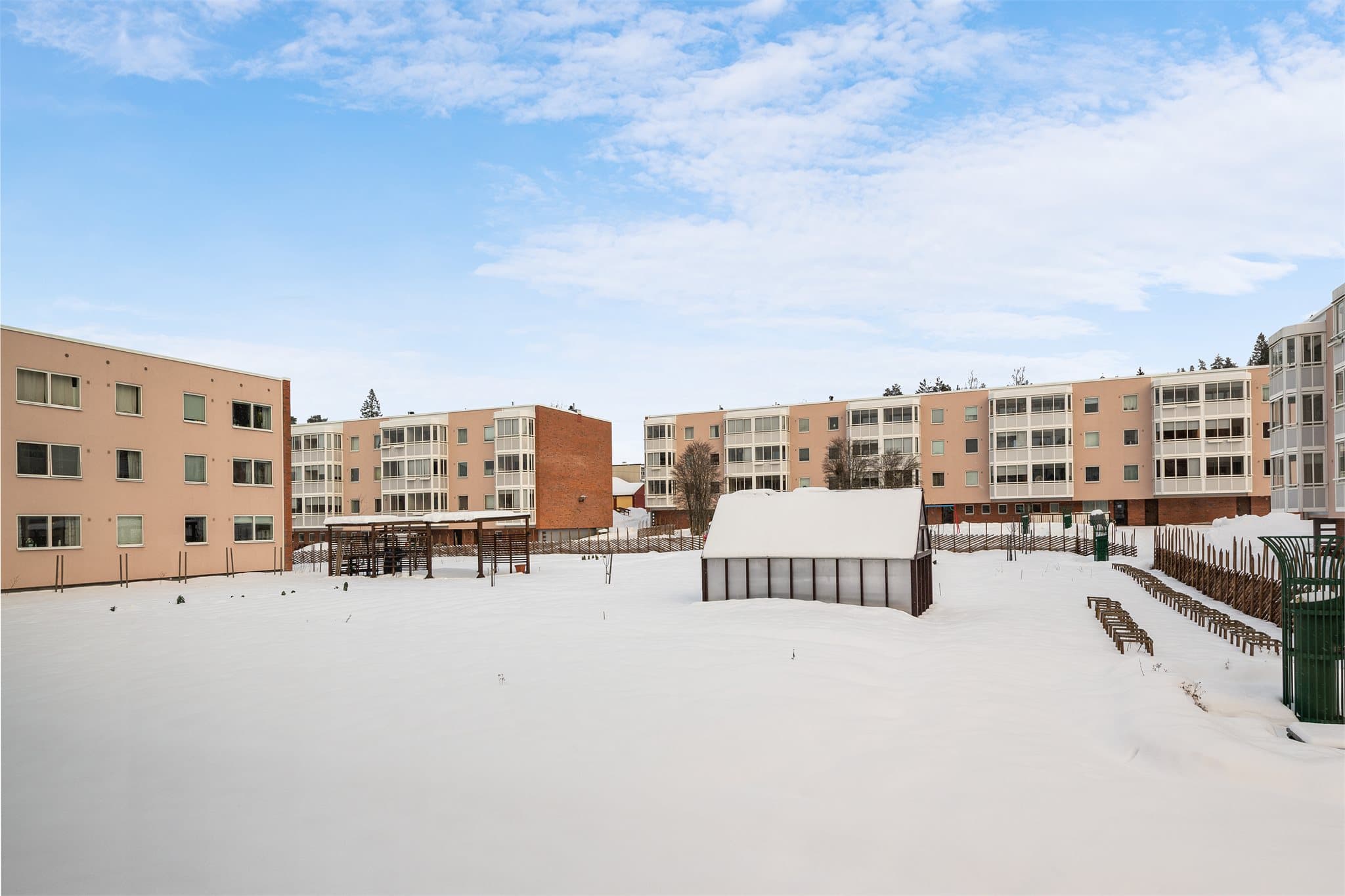 Borettslaget har fine fellesområder som bidrar til å skape trivsel for beboerne