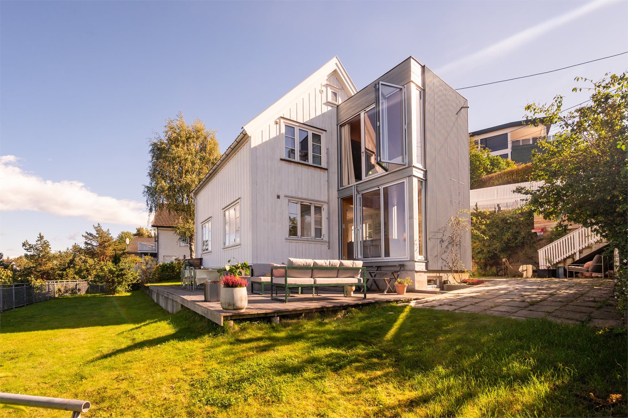 Her får du en fantastisk beliggenhet – høyt, fritt og uten gjenboere – med en imponerende utsikt over hele Oslo.