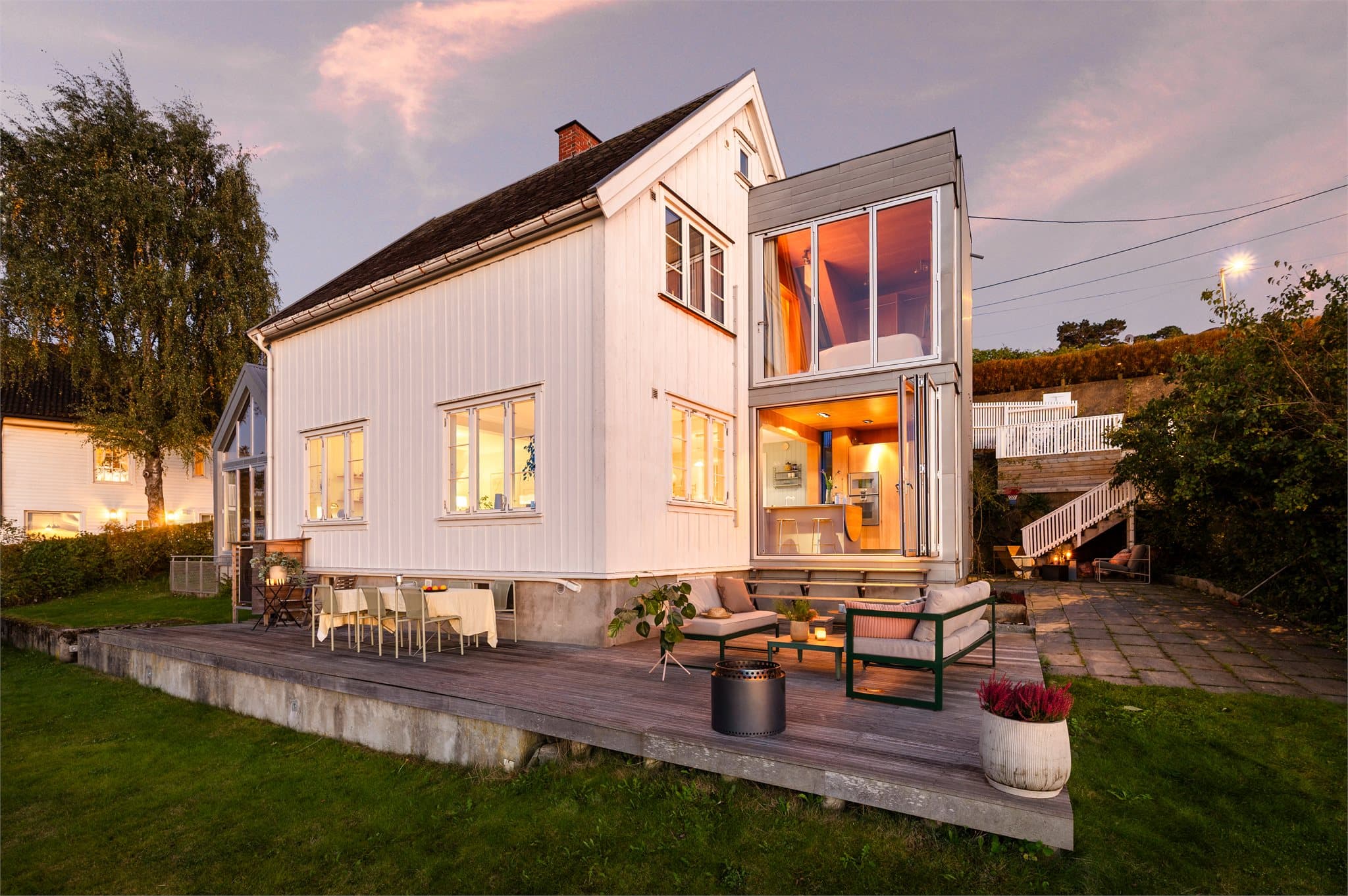 Tilbygget er fra 2010.