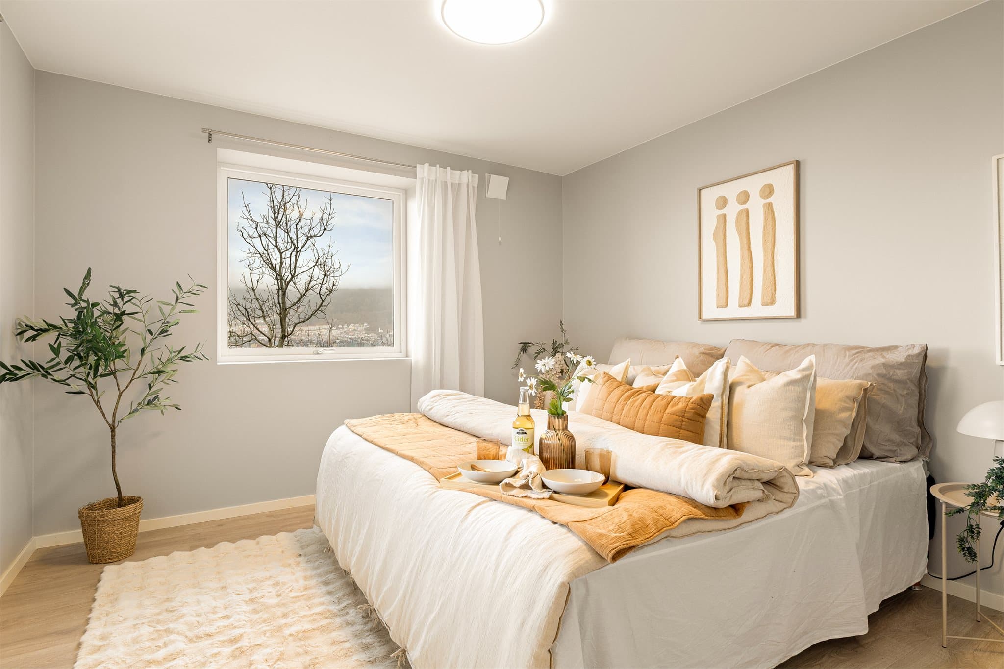 - Hovedsoverommet måler 11,7m² -