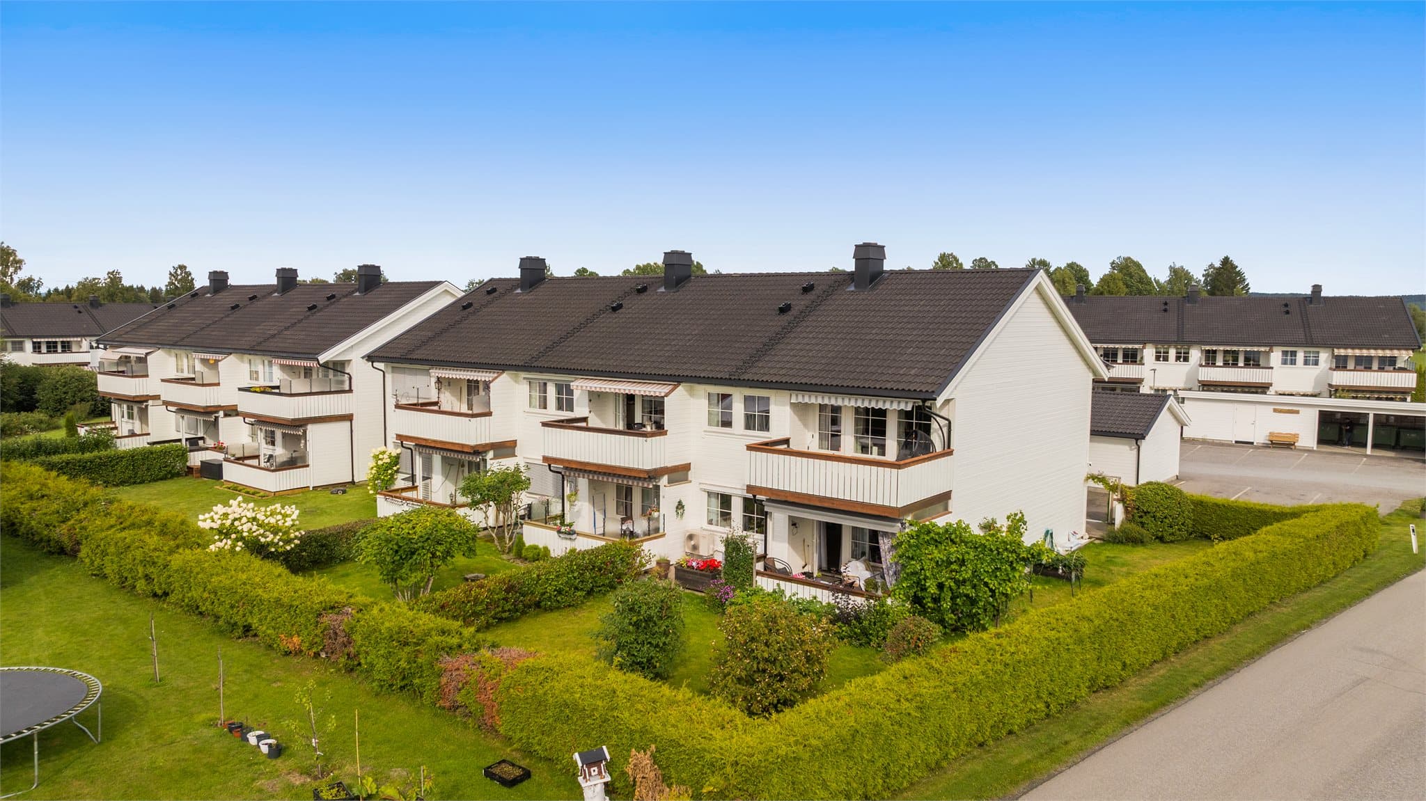 Hyggelig og velstelt sameie sentralt på Råholt.