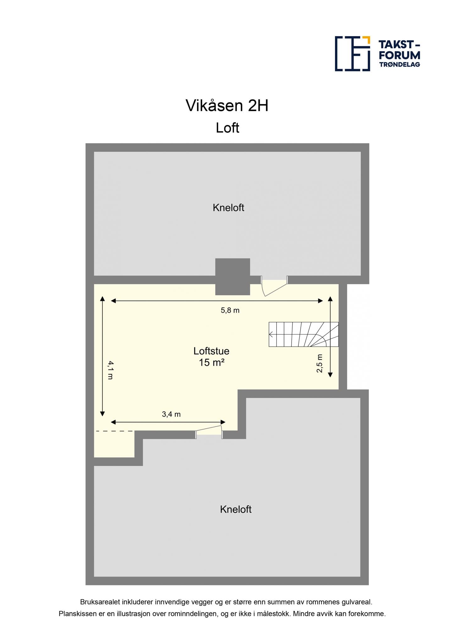 Planskisse Loft