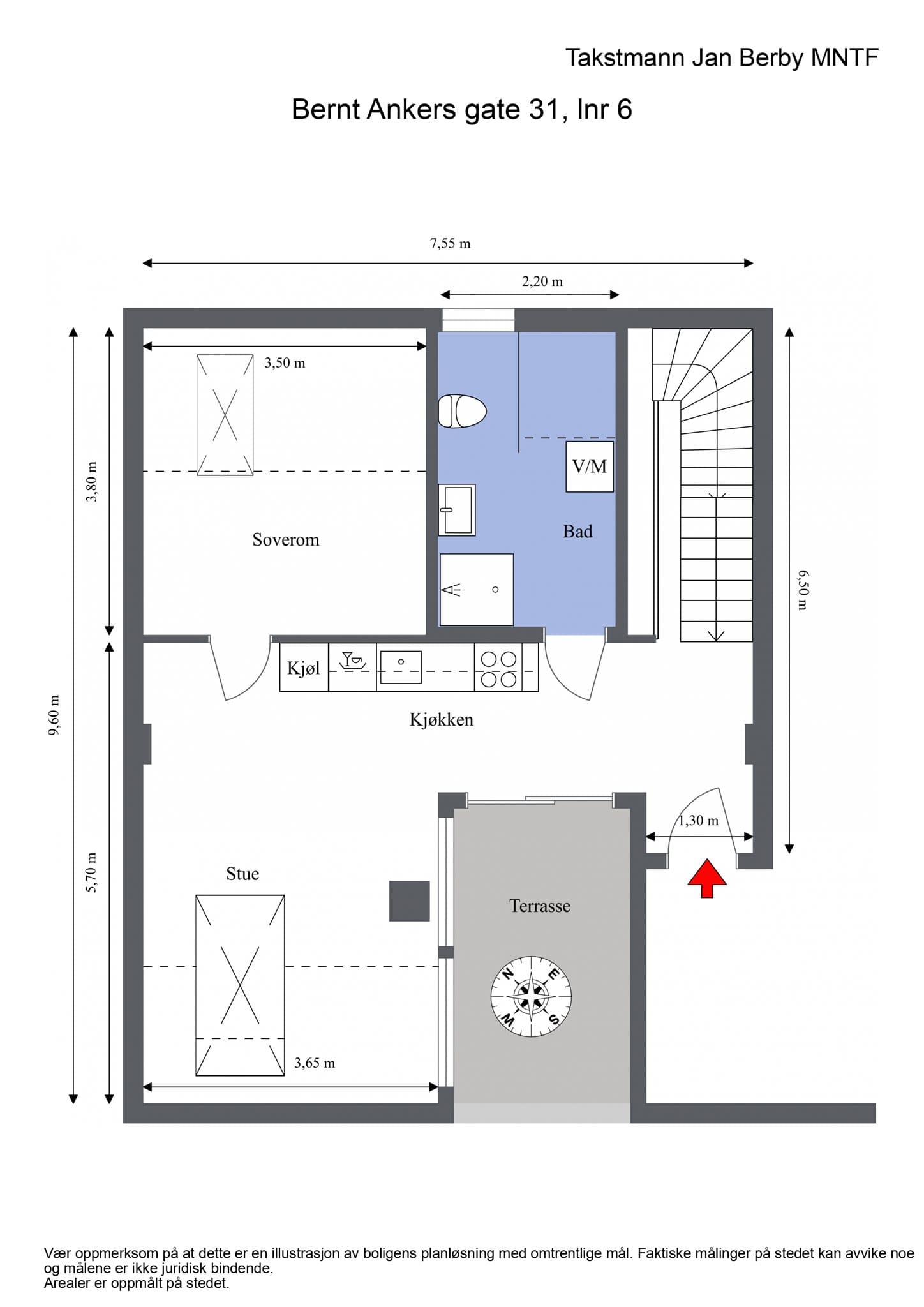 Vi begynner med loftsetasjen! Et nyetablert etasje fra 2024/2025 med høy standard.