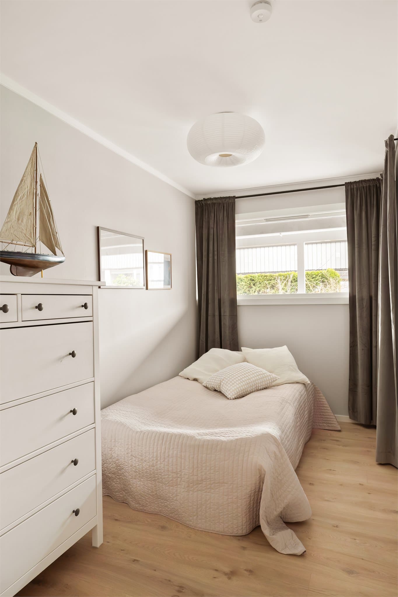 - Siste soveorm måler 7,6m²