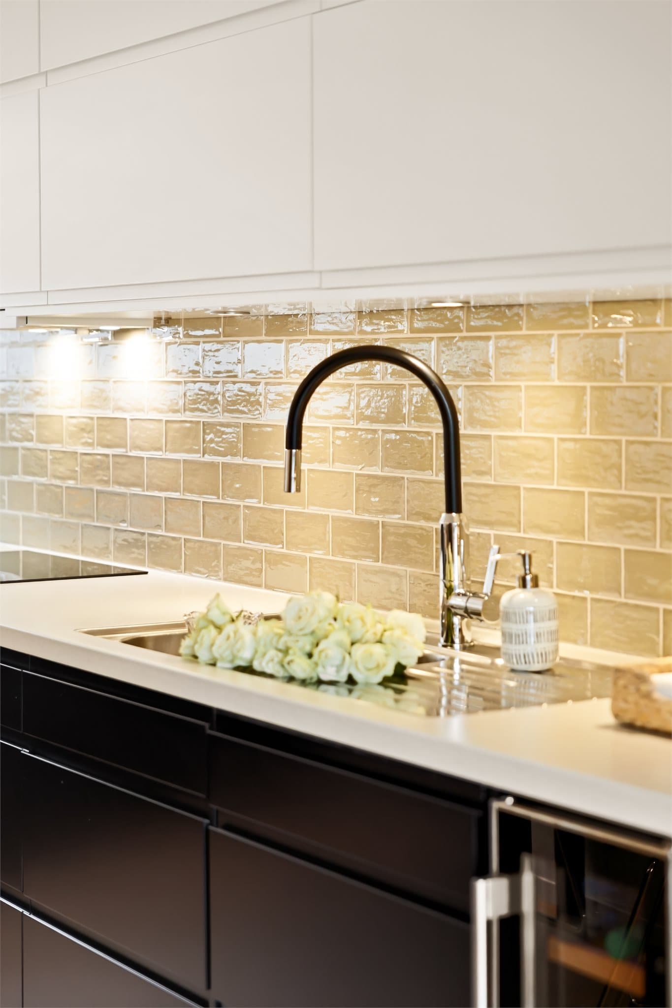 - Integrert ventilator og hvitevarer fra Bosch. Vinskap fra Temptech -