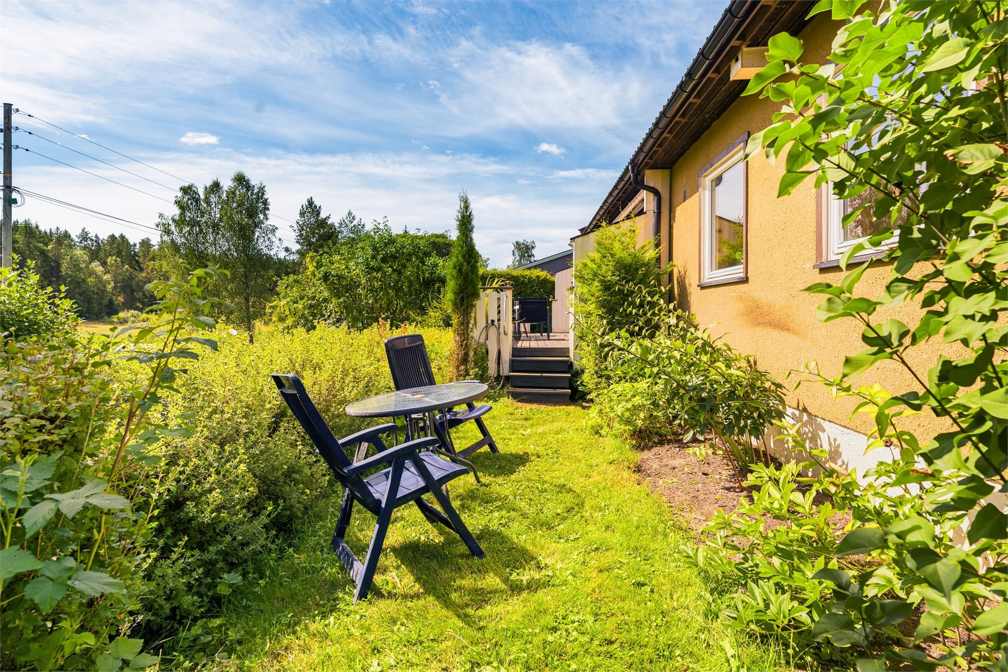 Et rolig område med nærhet til skogen!