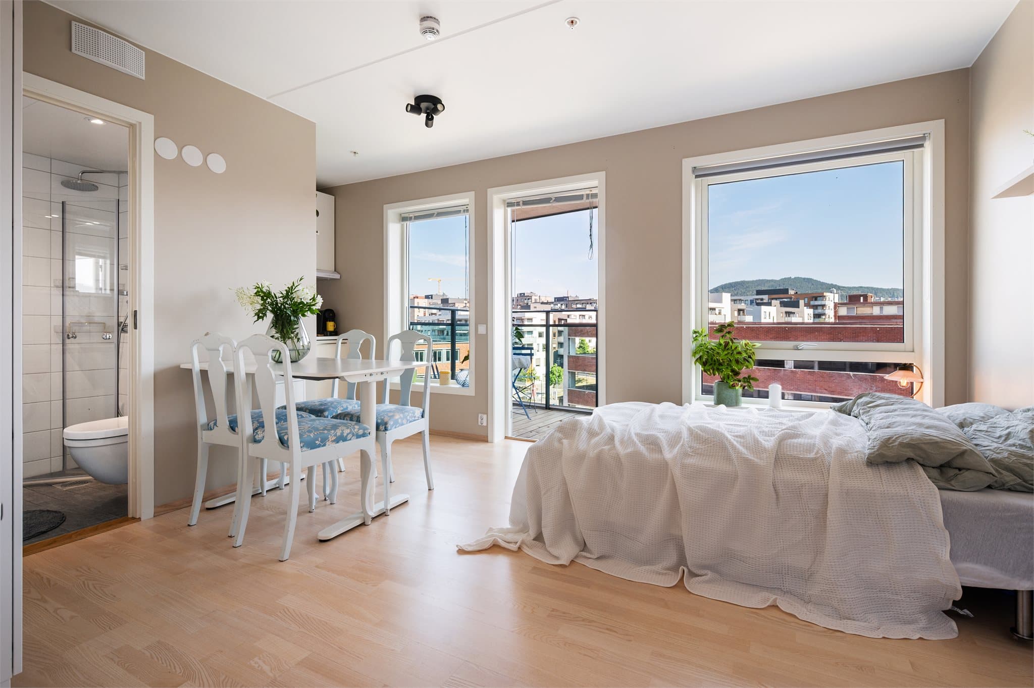 Den separate, godkjente utleiedelen gir mulighet for gunstige leieinntekter.