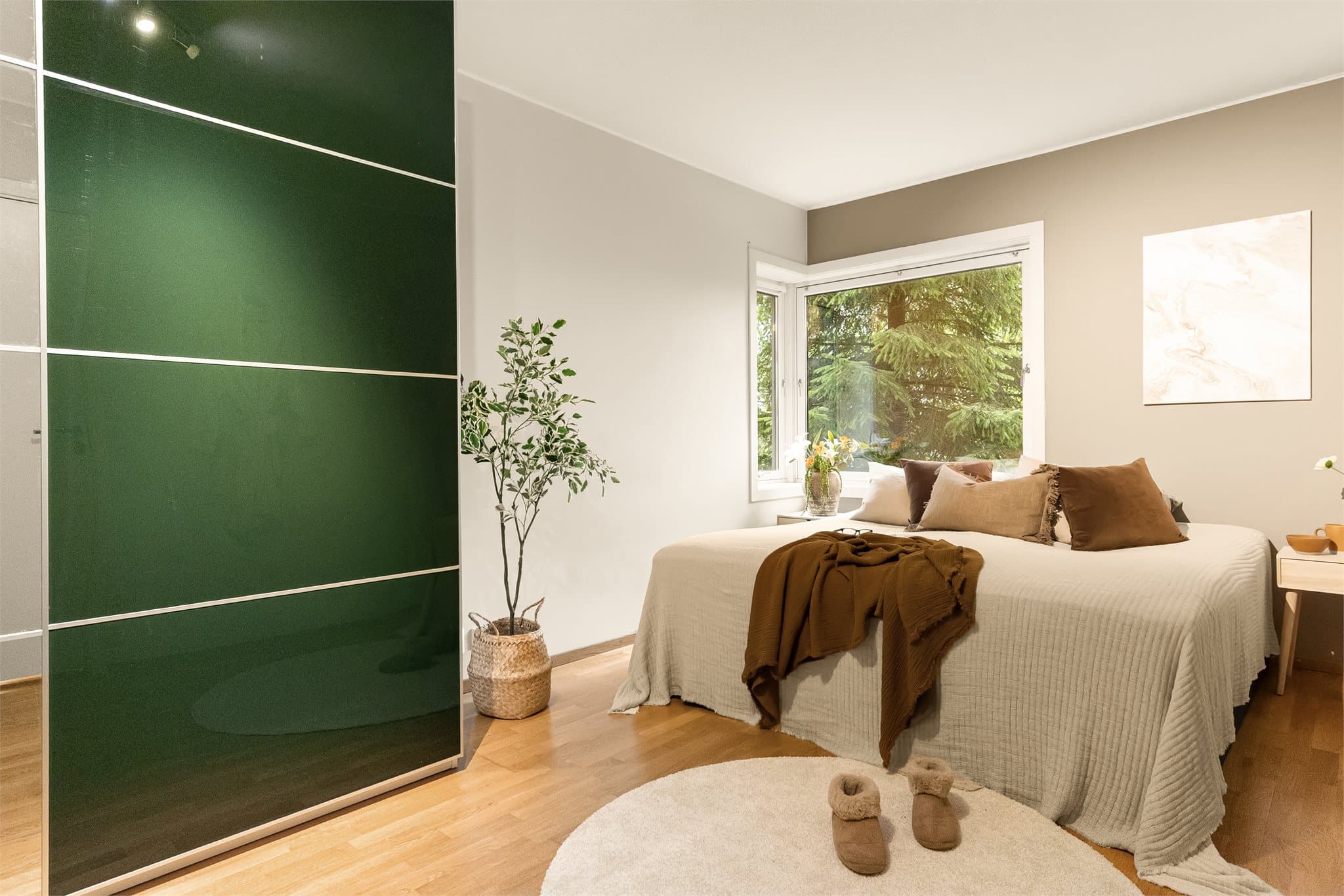 - Hovedsoverommet måler 14,4 m² -