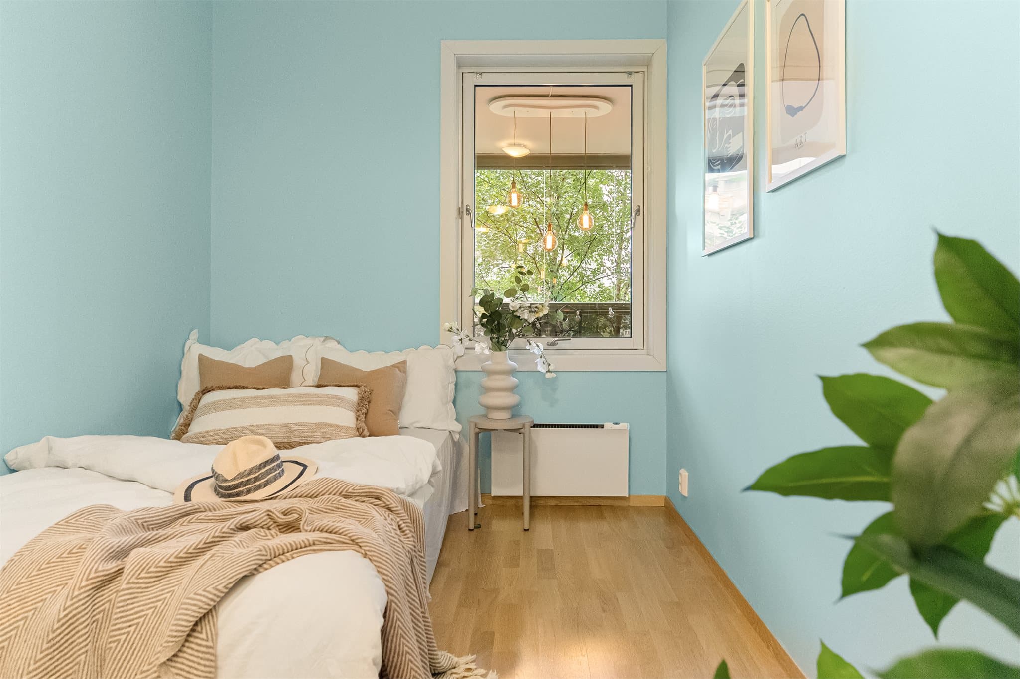 - Det andre soverommet måler 6,9 m² -