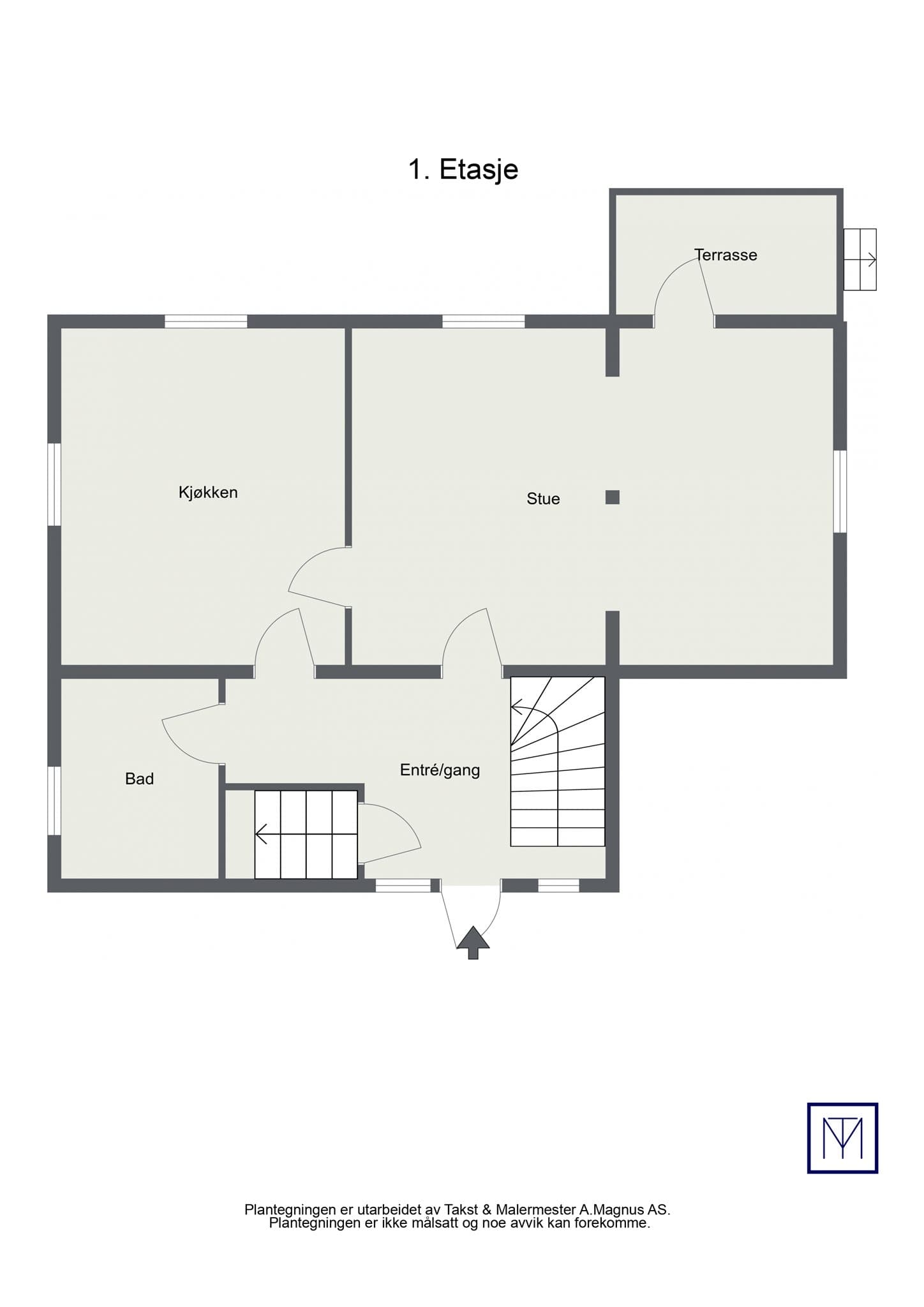 Plantegning 1.etasje