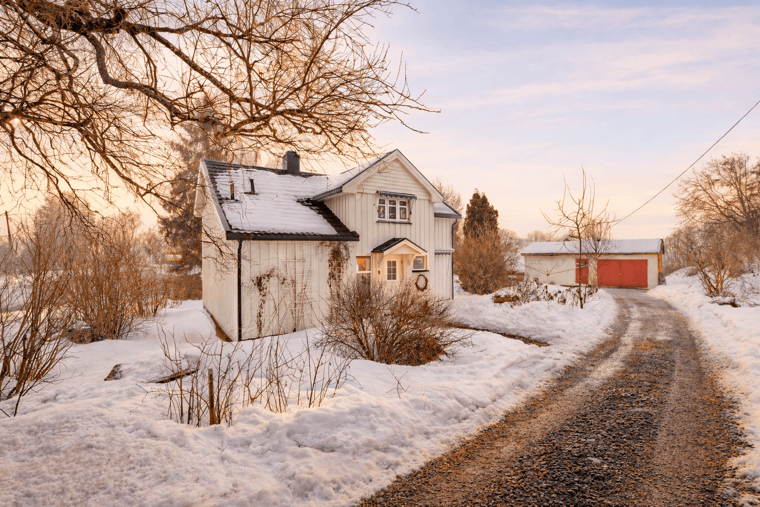 Velkommen til Gjerivegen 93 - En sjarmerende enebolig med frodig hage midt mellom Ask og Kløfta!