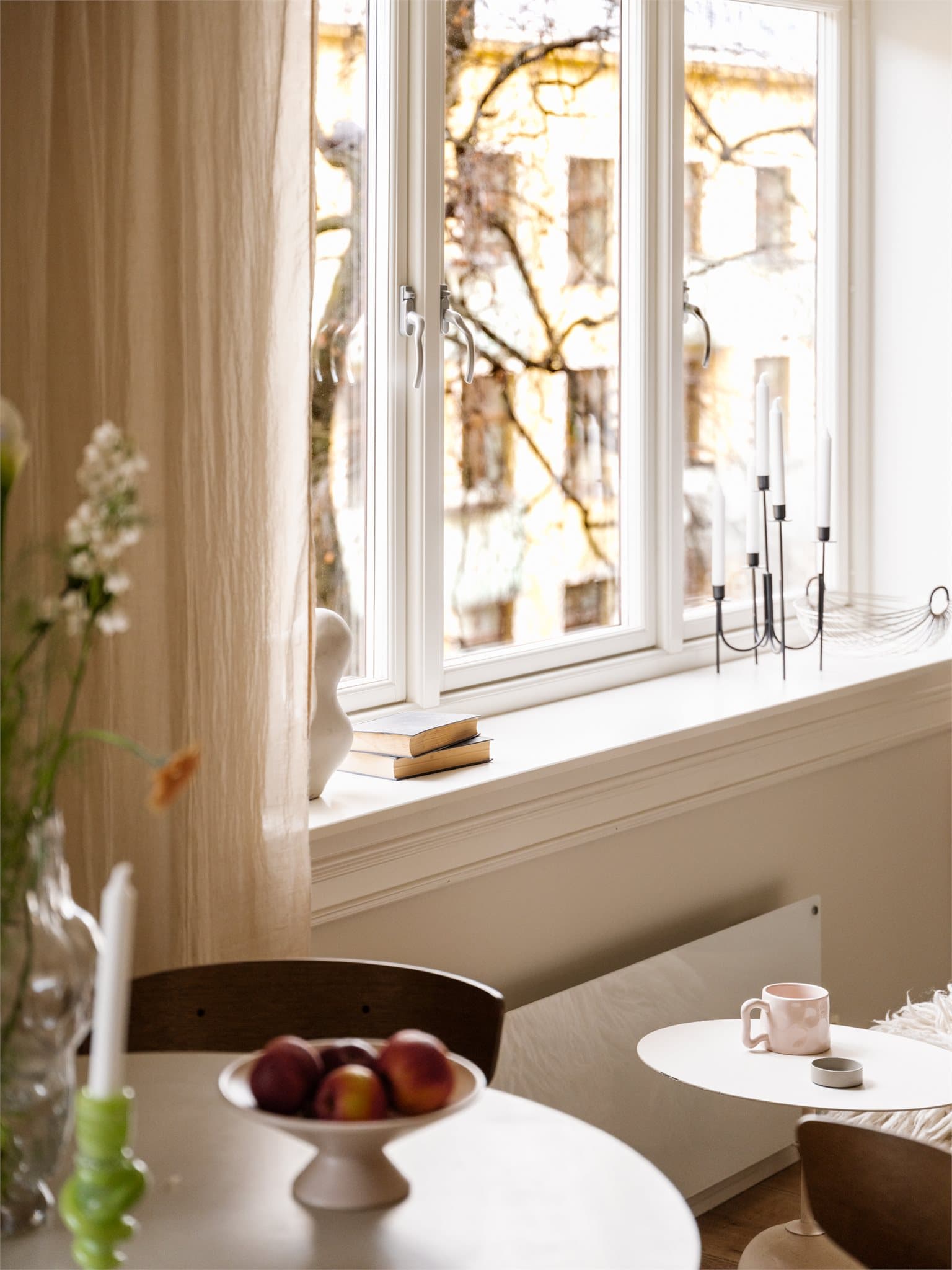 Nye vinduer og balkongdør fra 2021.