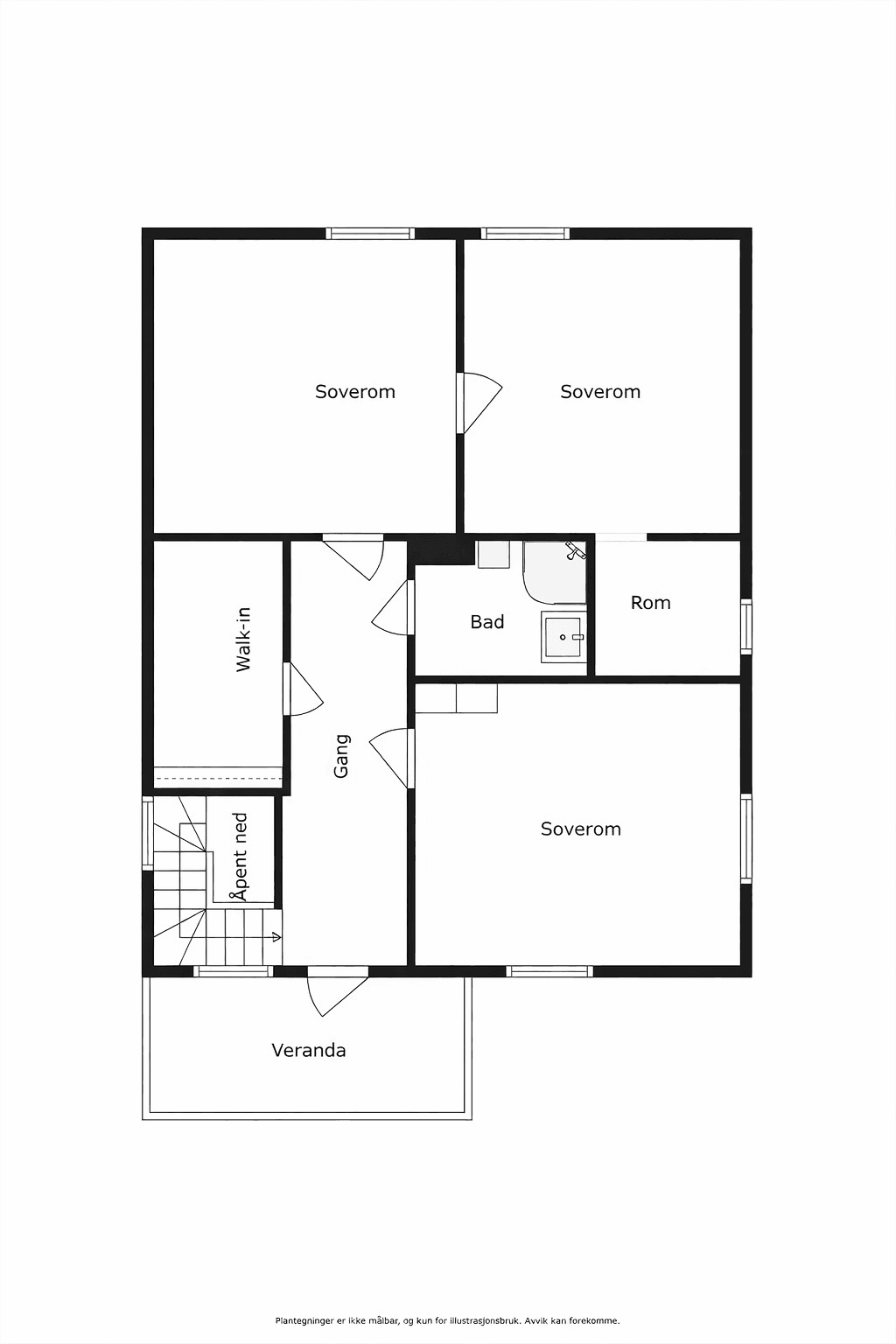 Plantegning 2.etasje