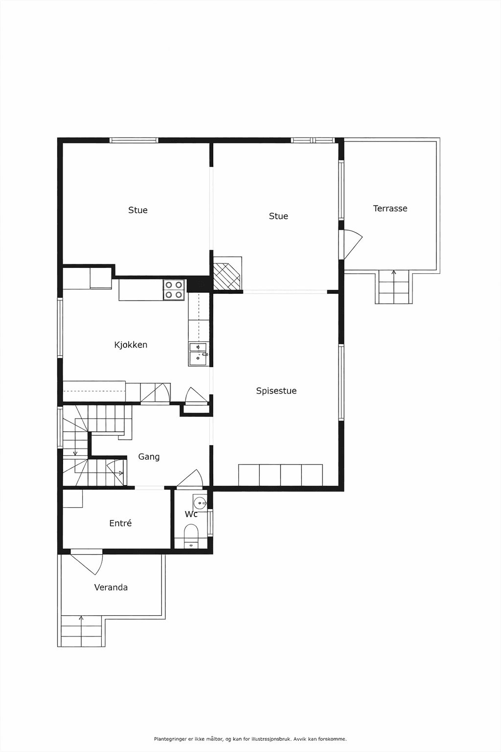 Plantegning 1.etasje