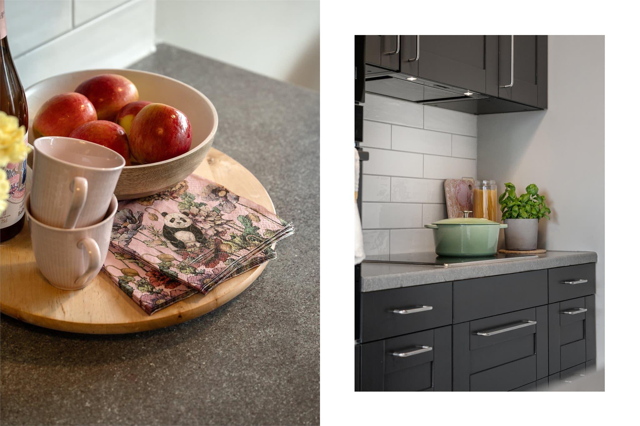 - Kjøkkenet måler 9,4 m² -