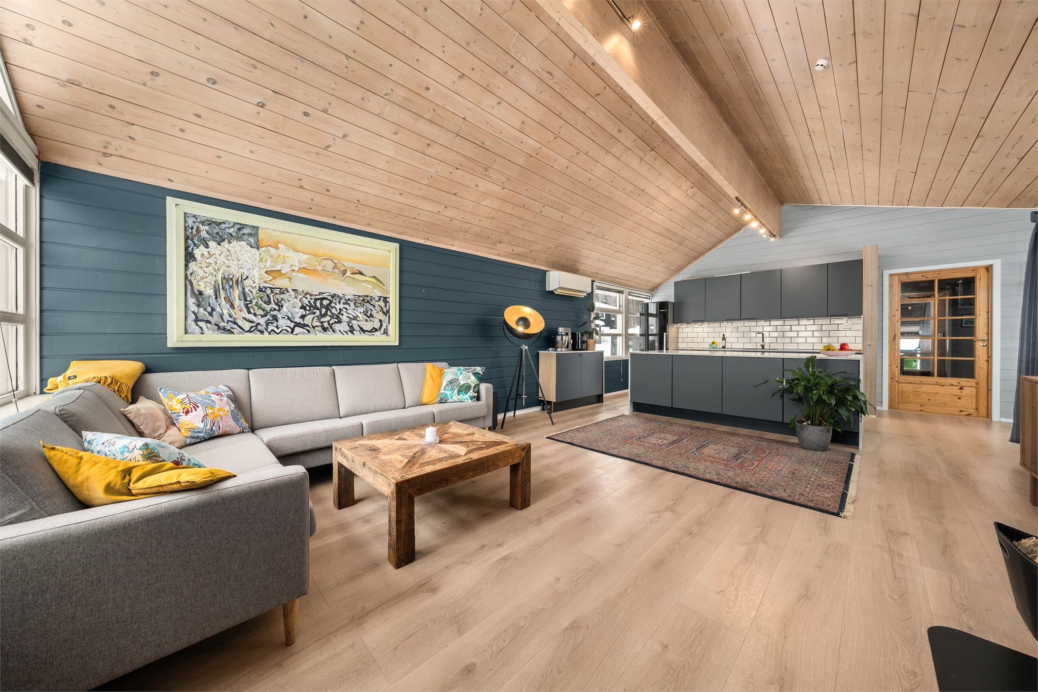 Åpne løsninger gir et godt og sosial rom.