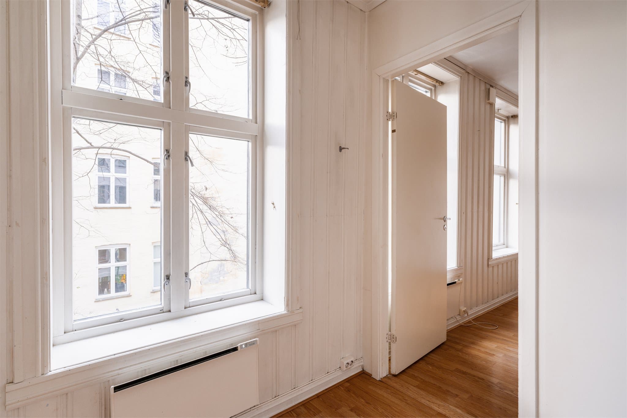 Videre inn til soverommet.