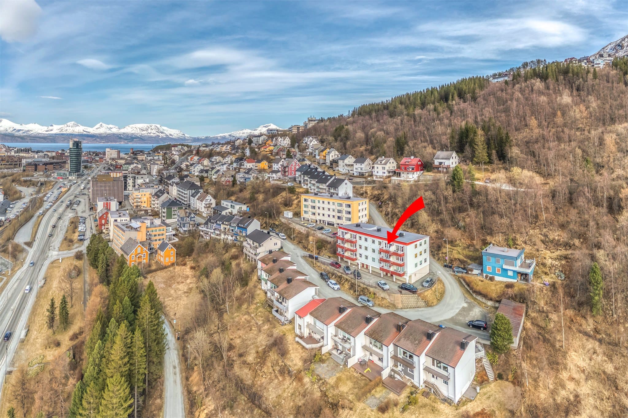 Det er kort avstand til sentrum