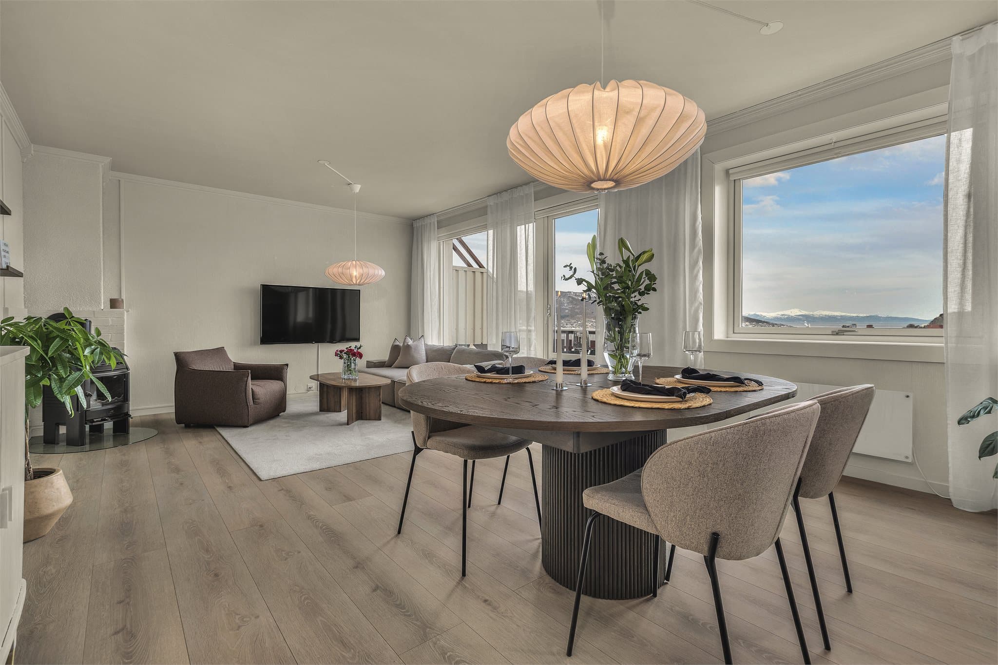 Velkommen til denne flotte leiligheten i Hagebakken 4B - Foto: Kalle Punsvik