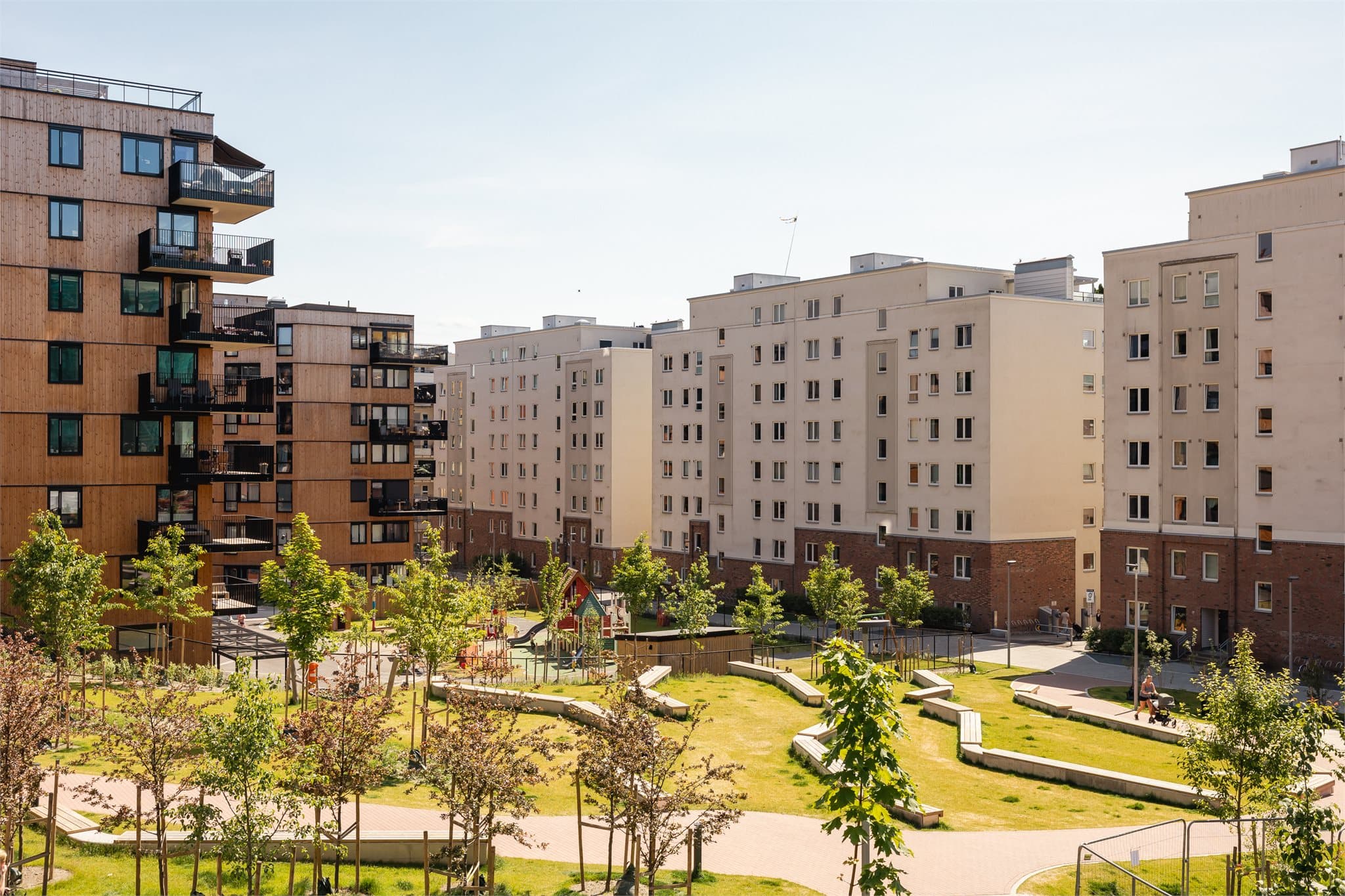 Boligen ligger fint og sentralt på Løren.