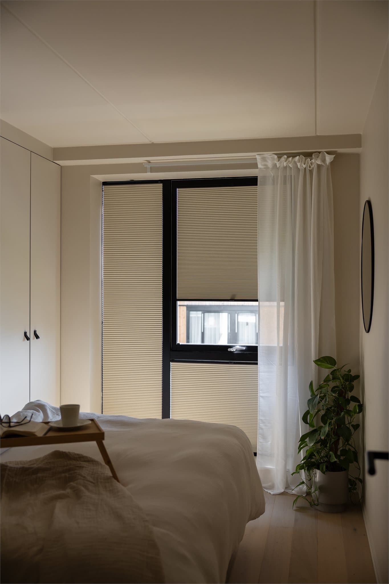 Smart løsning med lysskjerming.