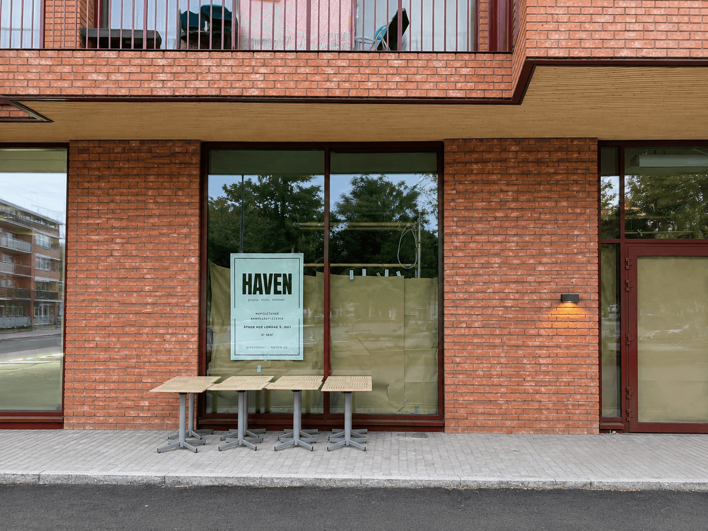 Det åpner en egen pizzarestaurant direkte i sameiet.