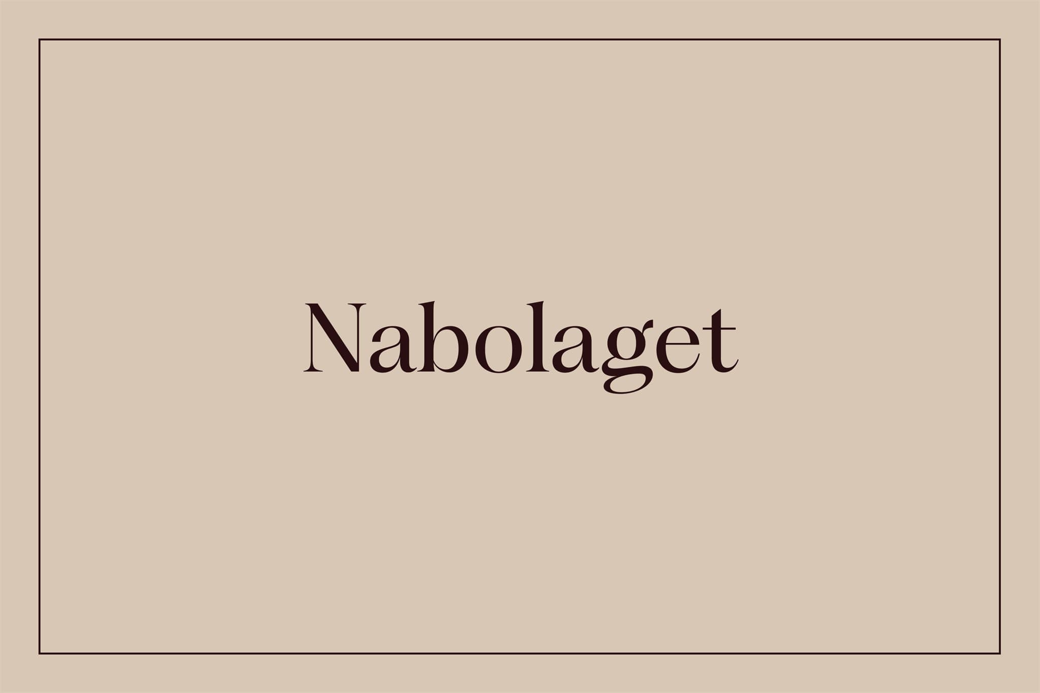- Nabolaget -