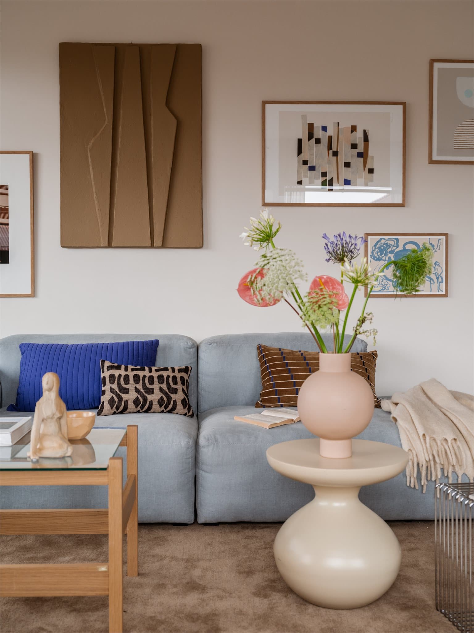 Plass til både avslapning og sosiale sammenkomster.