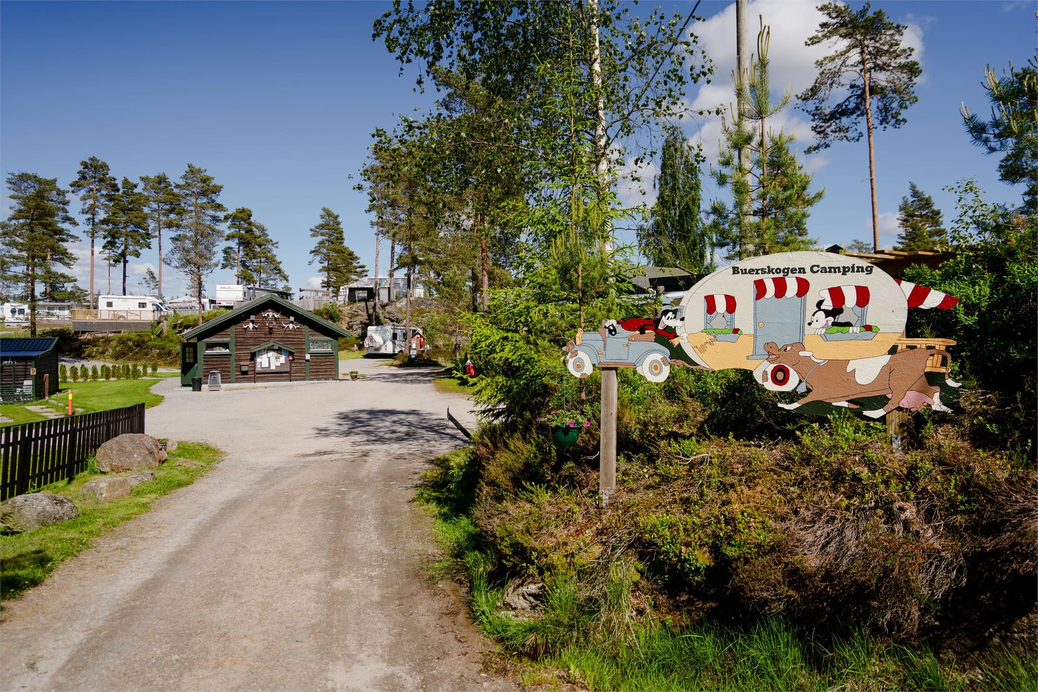 Buerskogen Camping ligger i nærområdet