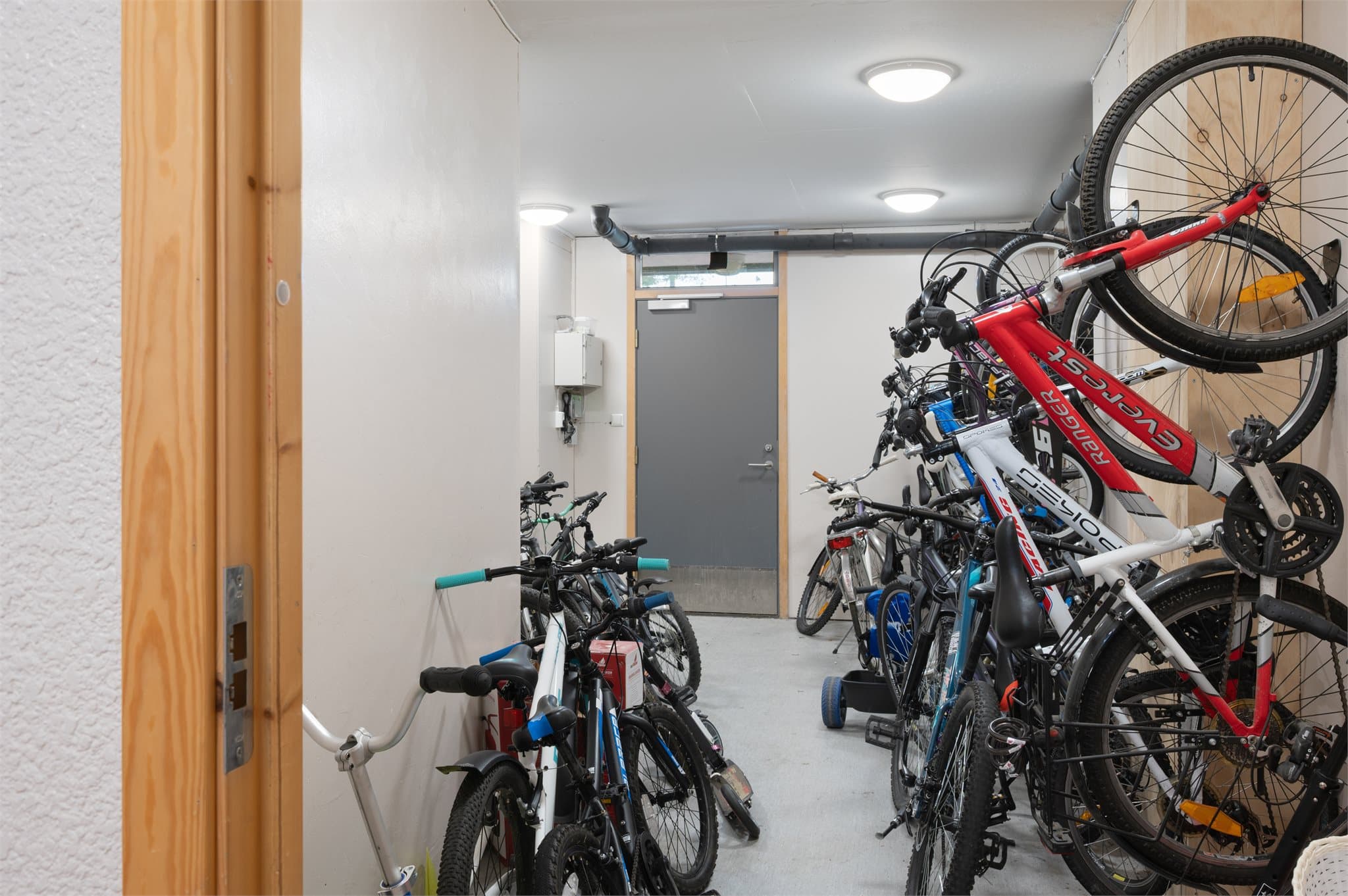 - Borettslaget har en felles sykkelbod -