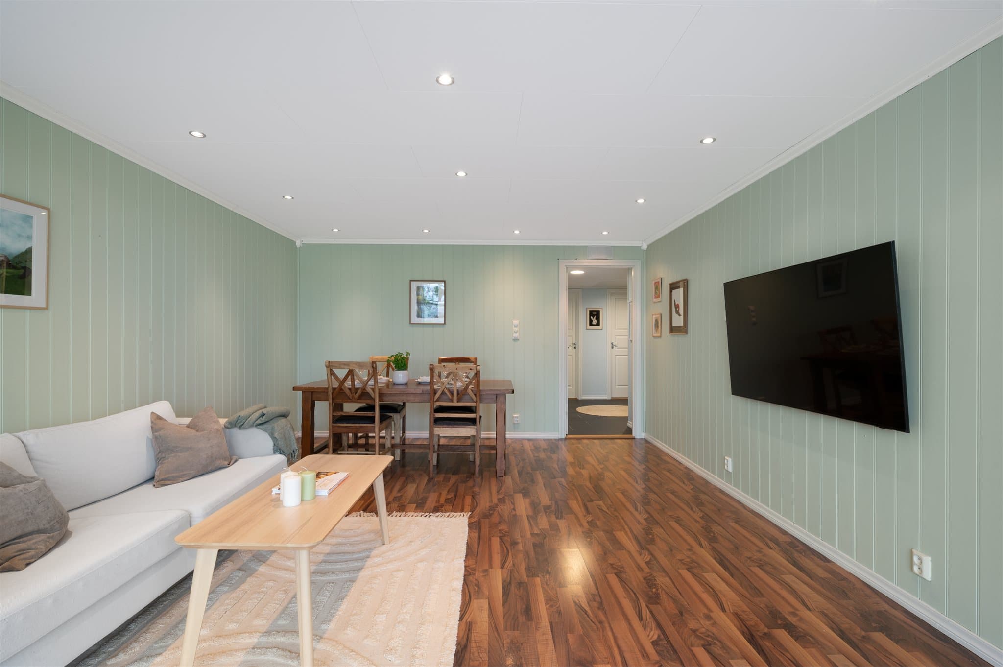 - Stuen måler hele 23,9 m² -