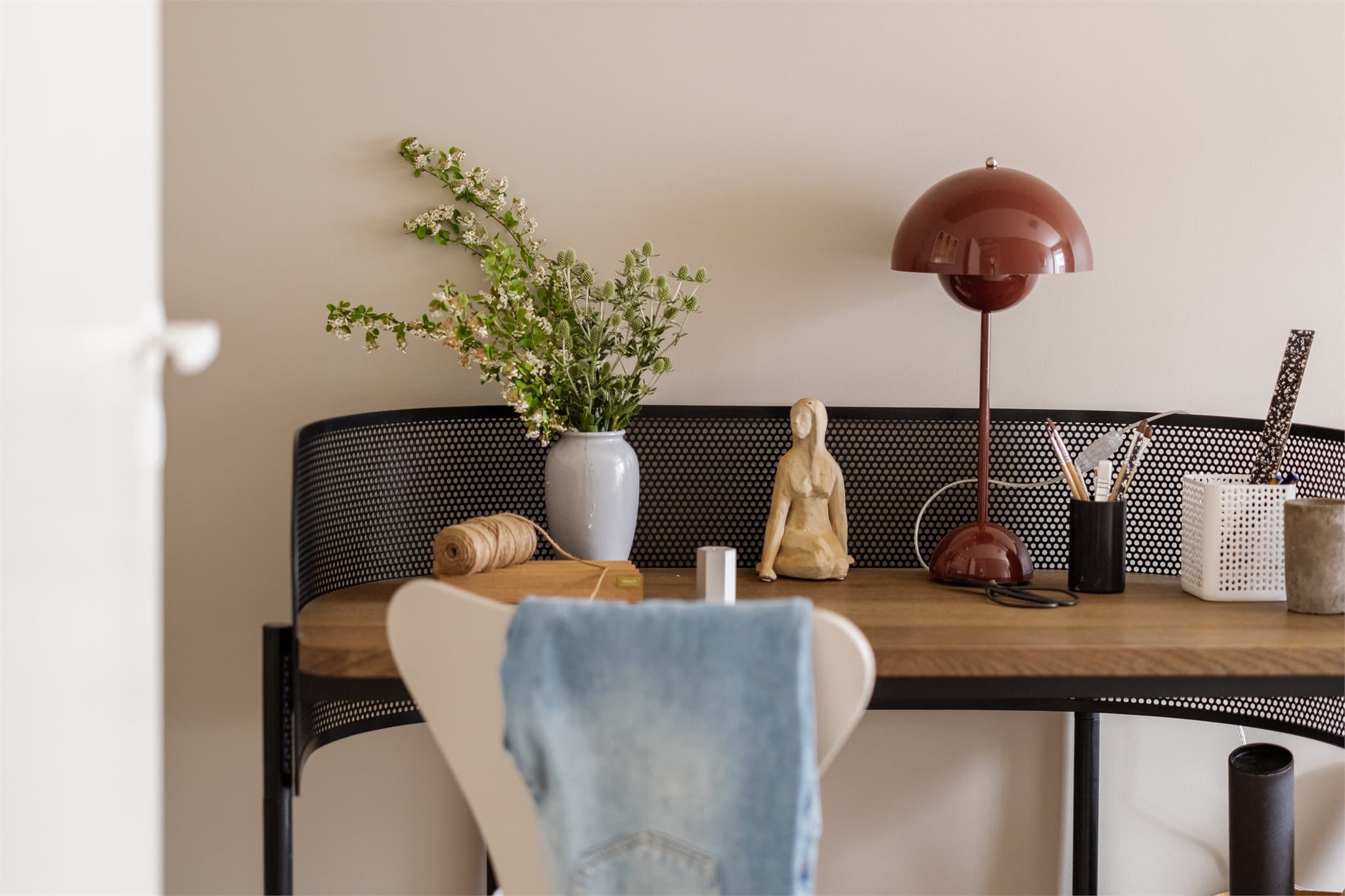 Detaljer - skrivepulten.