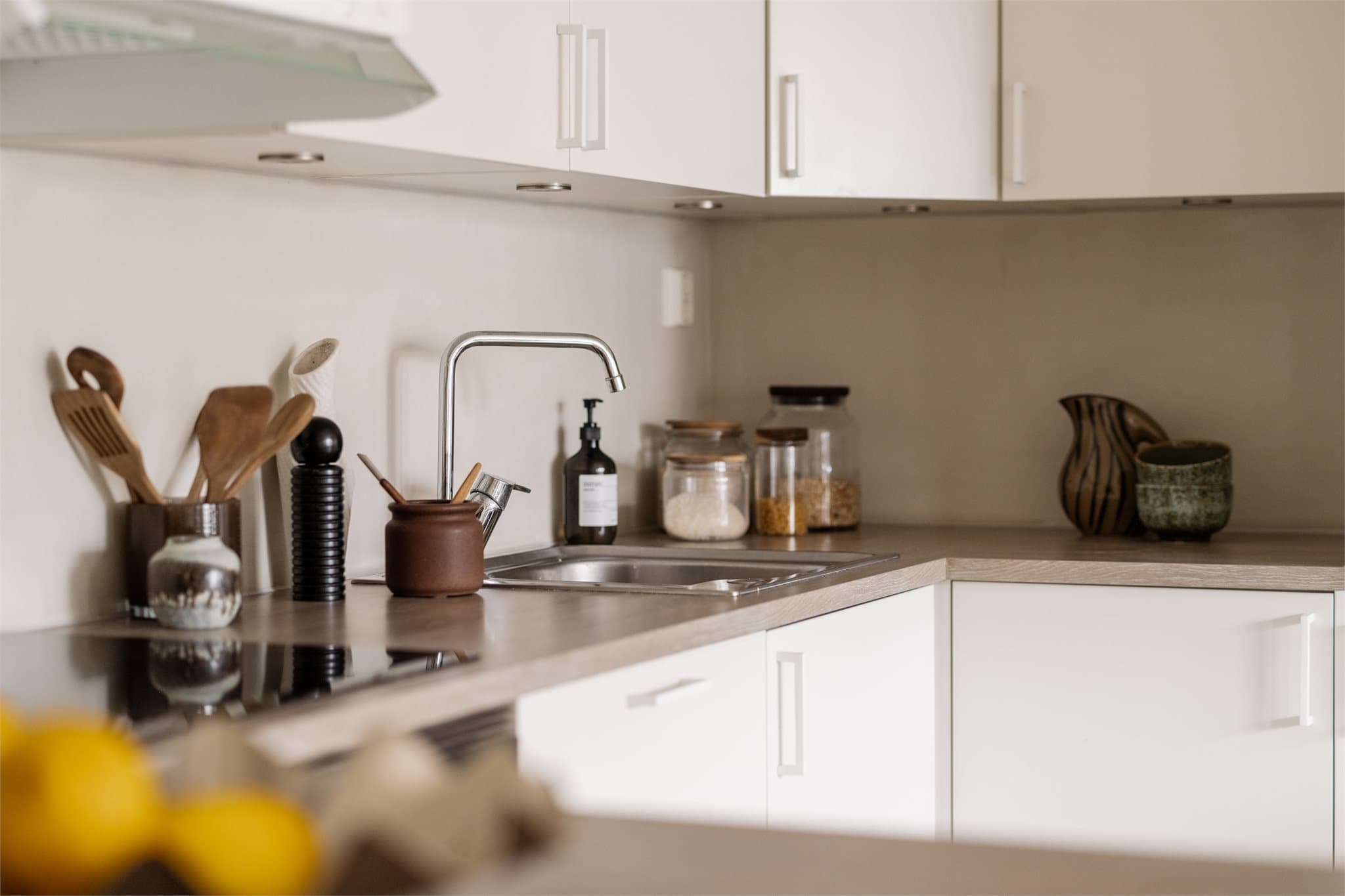 Detaljer - kjøkkenet.