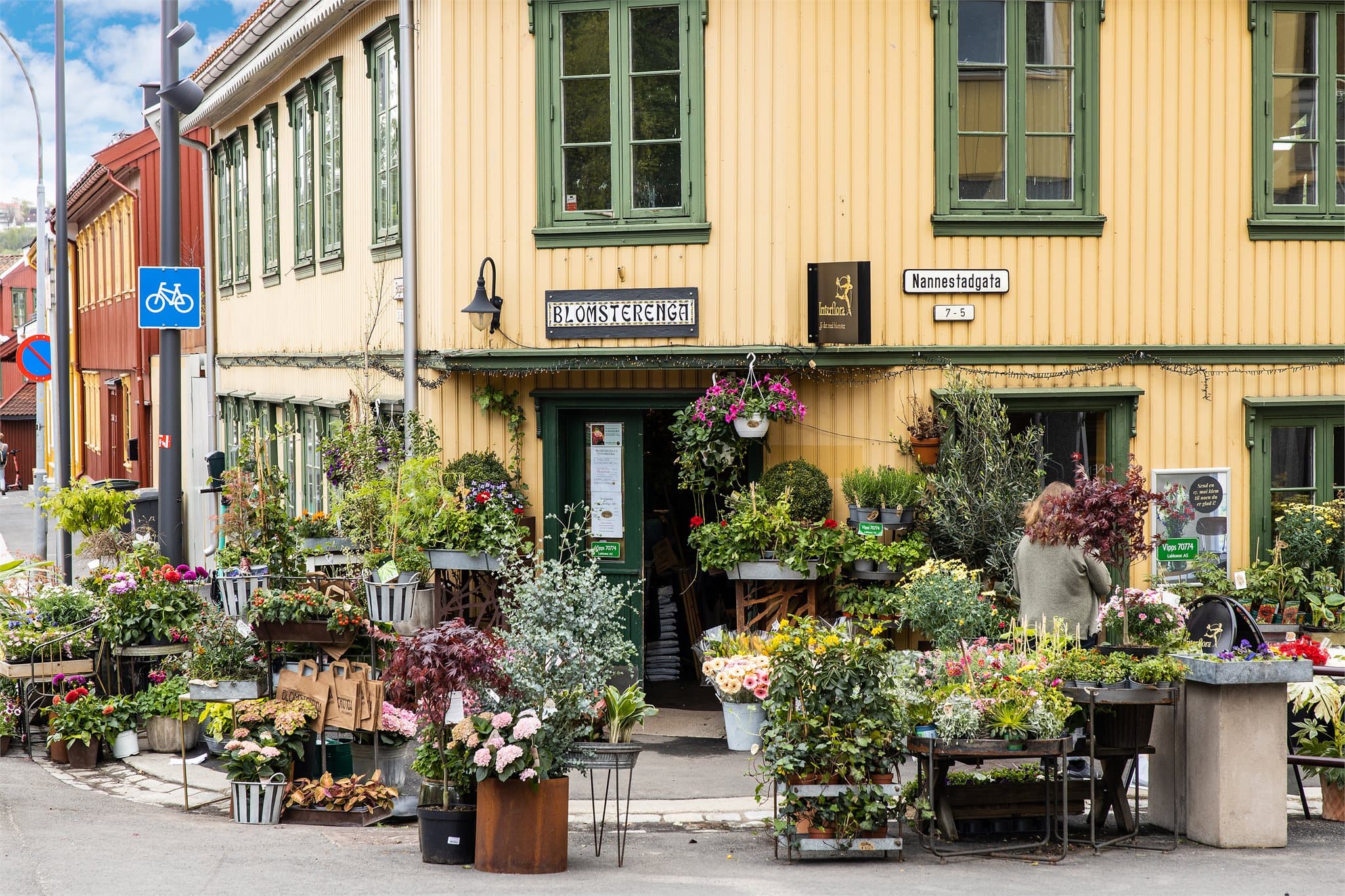 Kampen er en bydel som består av gammel trehus bebyggelse.