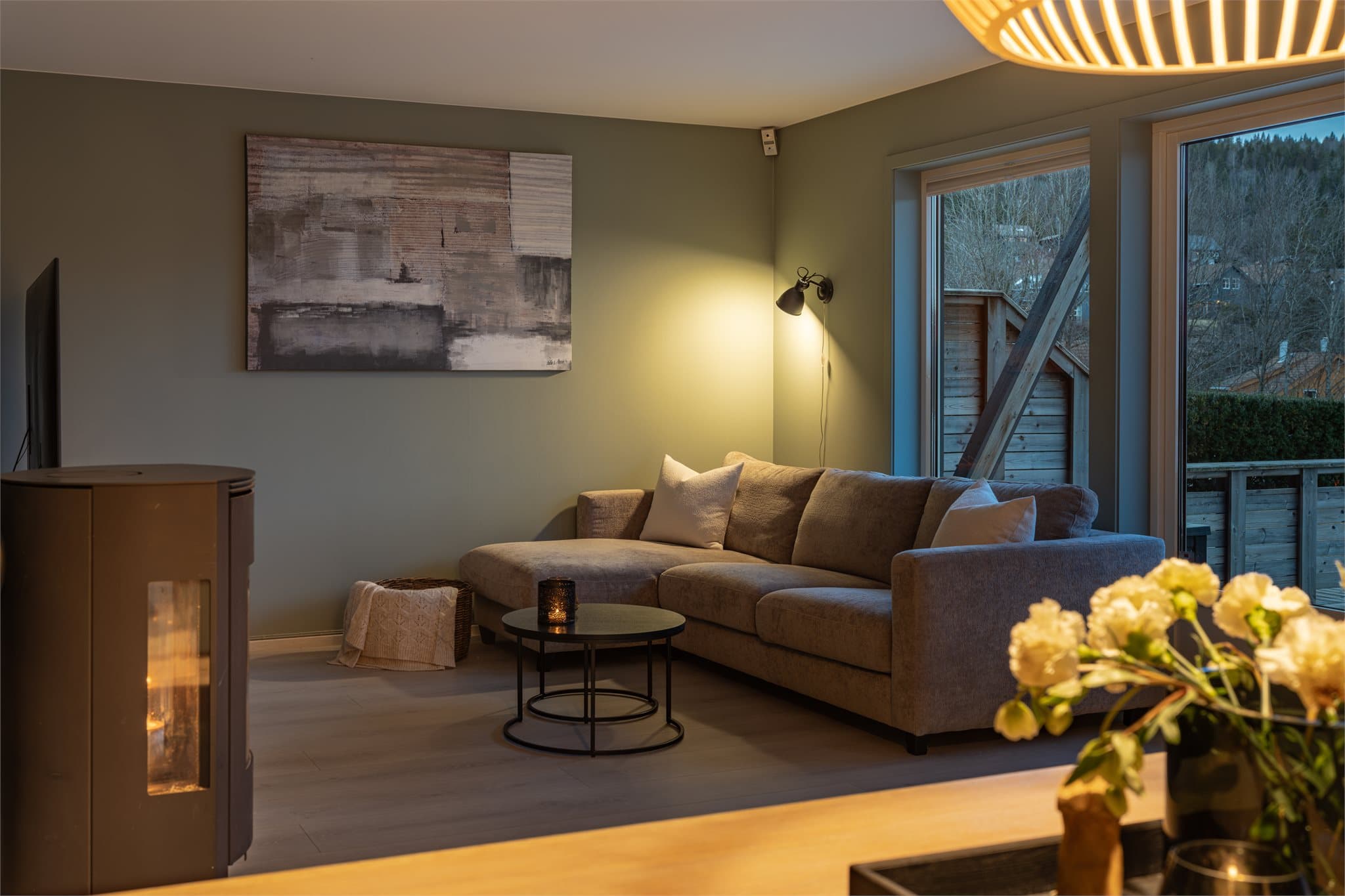 En komfortabel sofakrok for rolige kvelder.