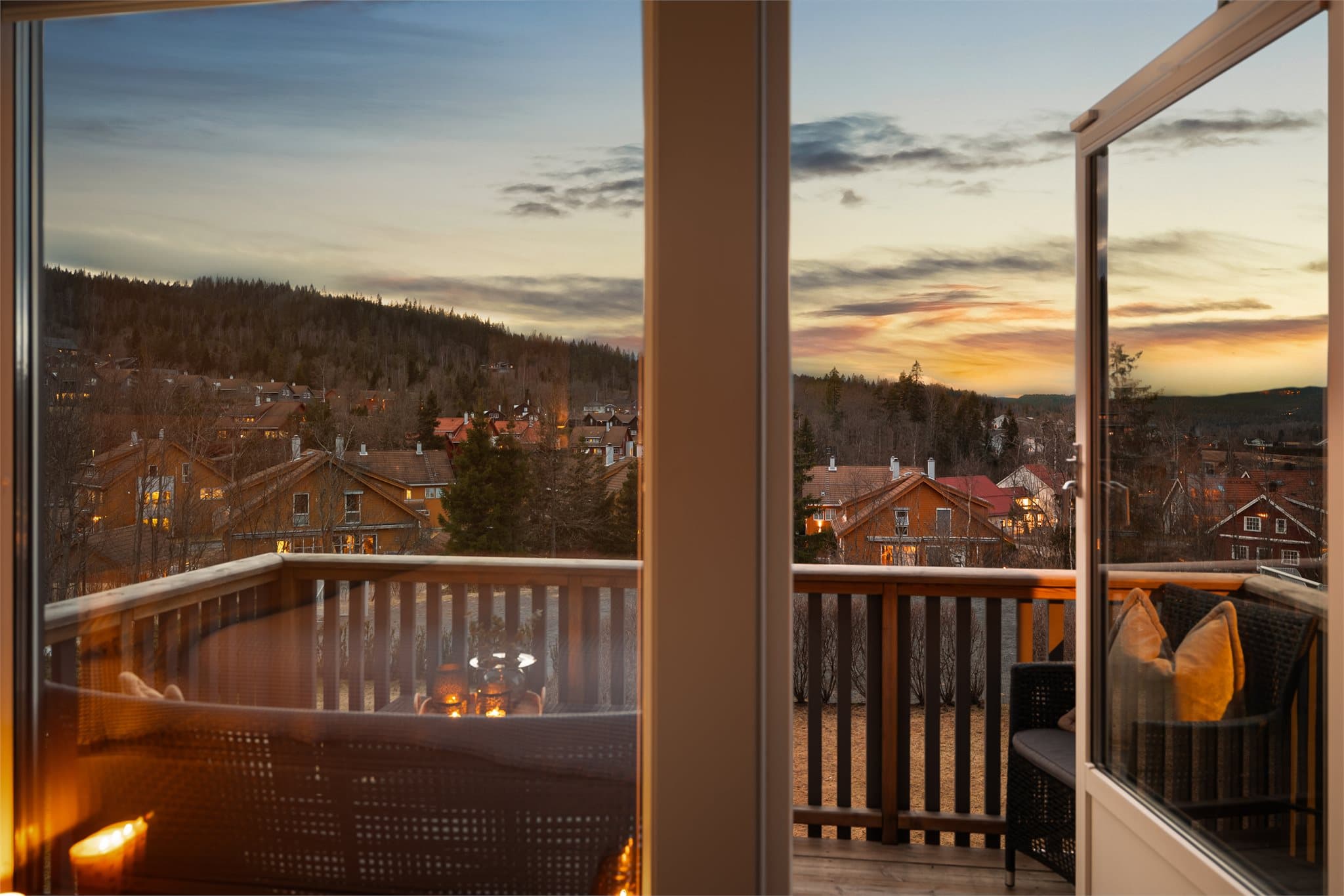 En fredelig og familievennlig base med kort vei til både Sandvika og Oslo.
