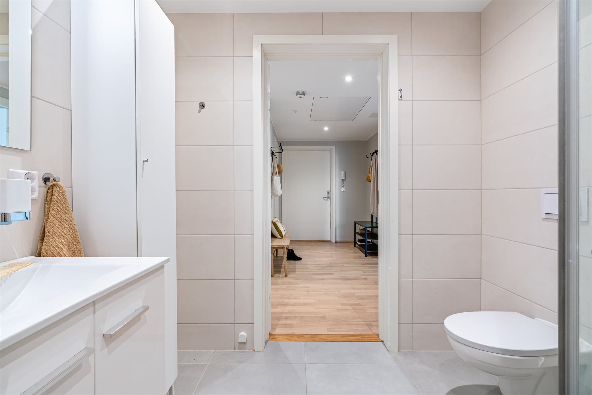 - Badet måler 4,8m² -