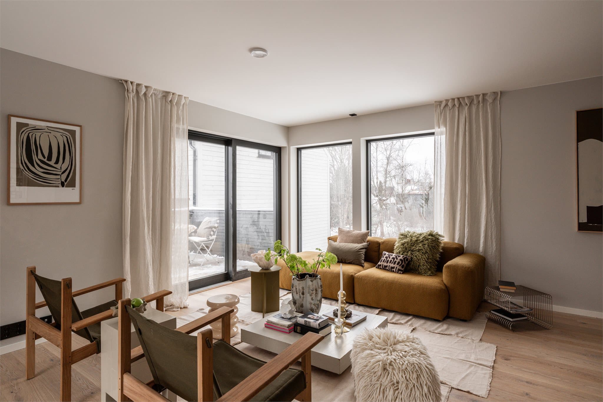 Bilder fra visningsbolig. Boligen leveres med balansert ventilasjon som sikrer et sunt og godt inneklima.