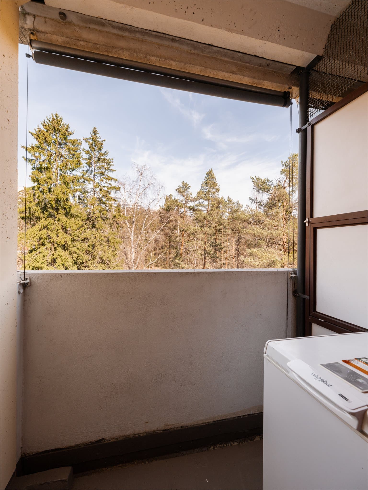 Egen luftebalkong gir enkel gjennomlufting.