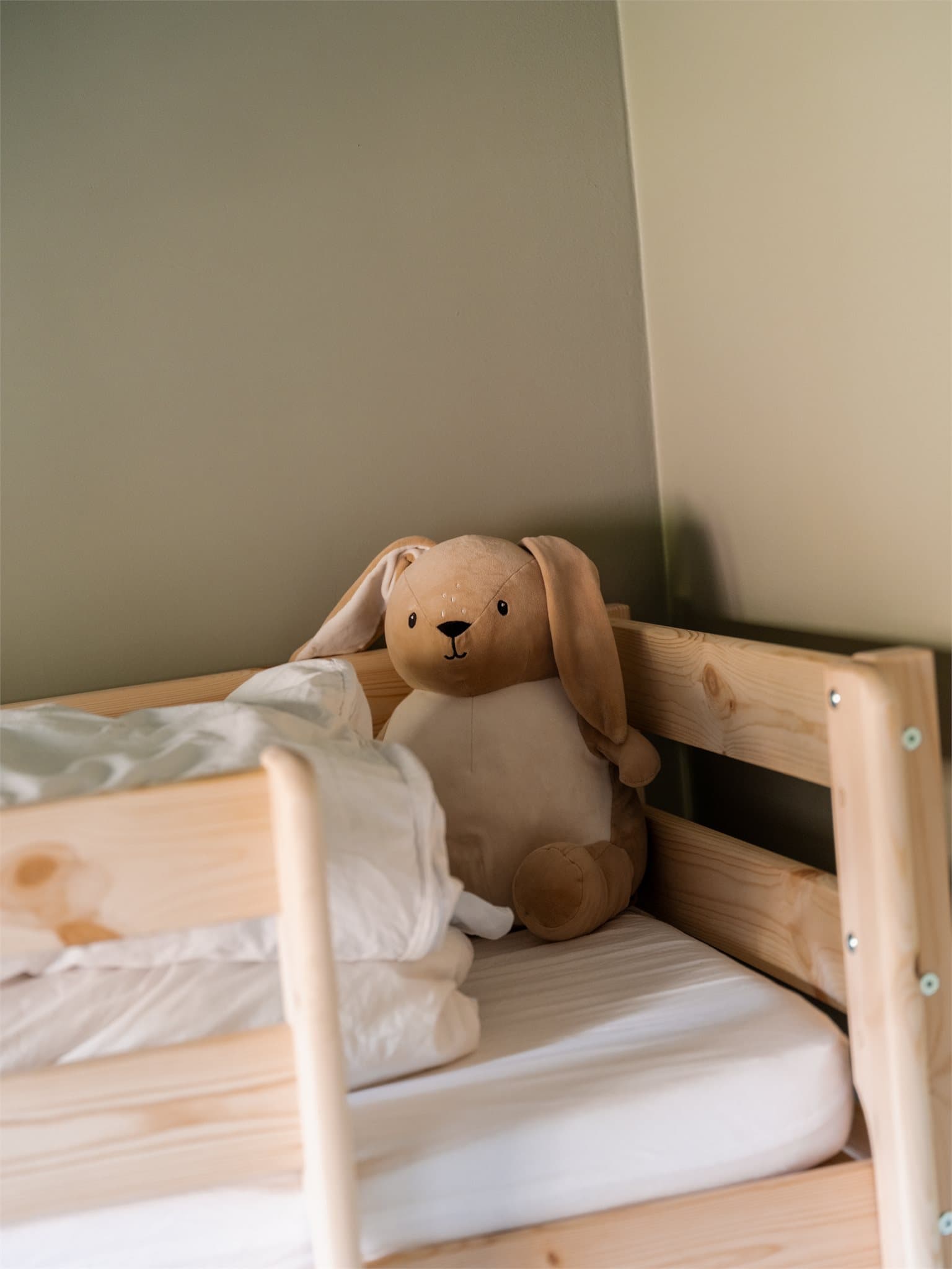 Detaljer på soverom.