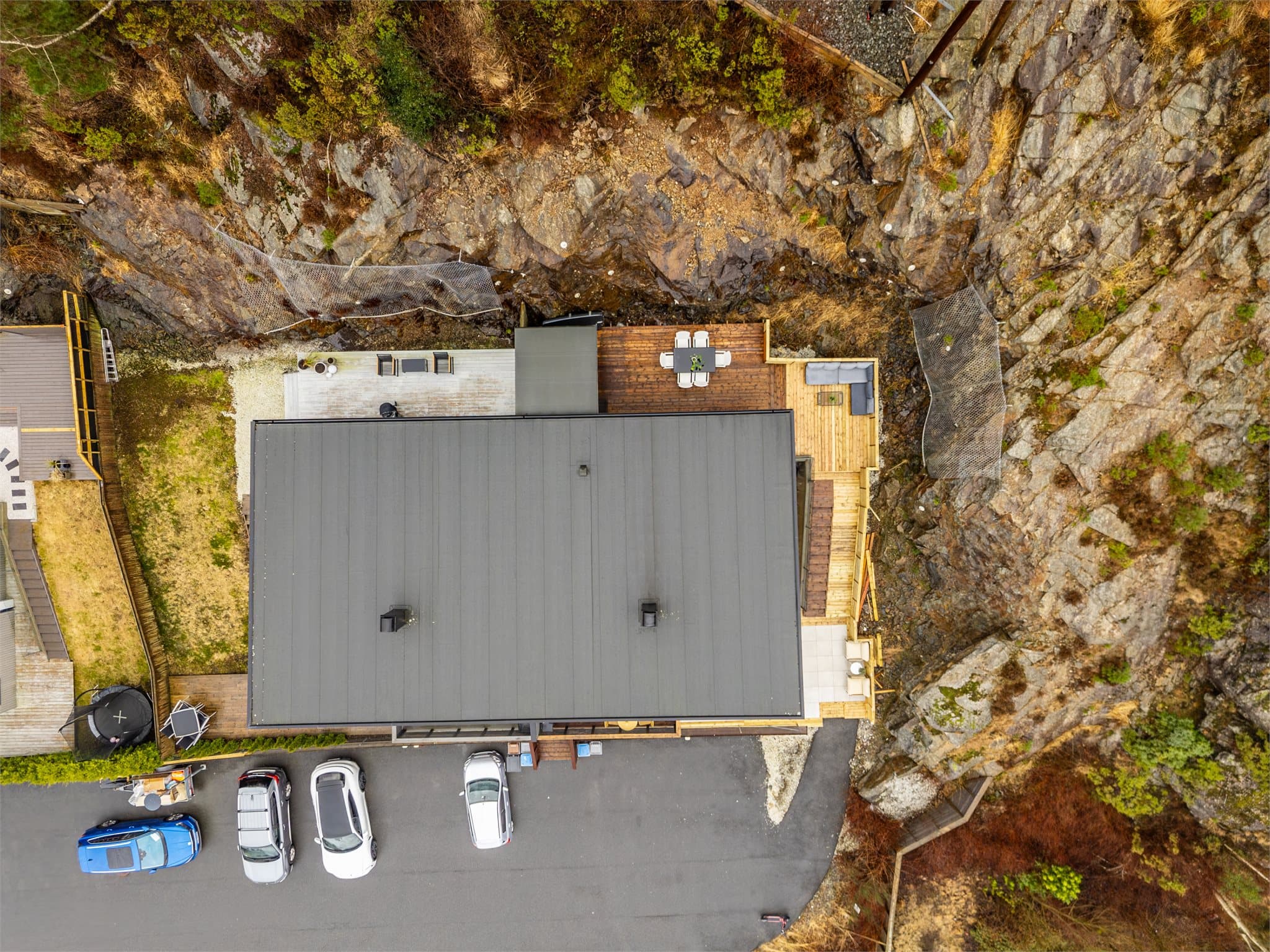 - Området byr på flotte turmuligheter i naturskjønne omgivelser -