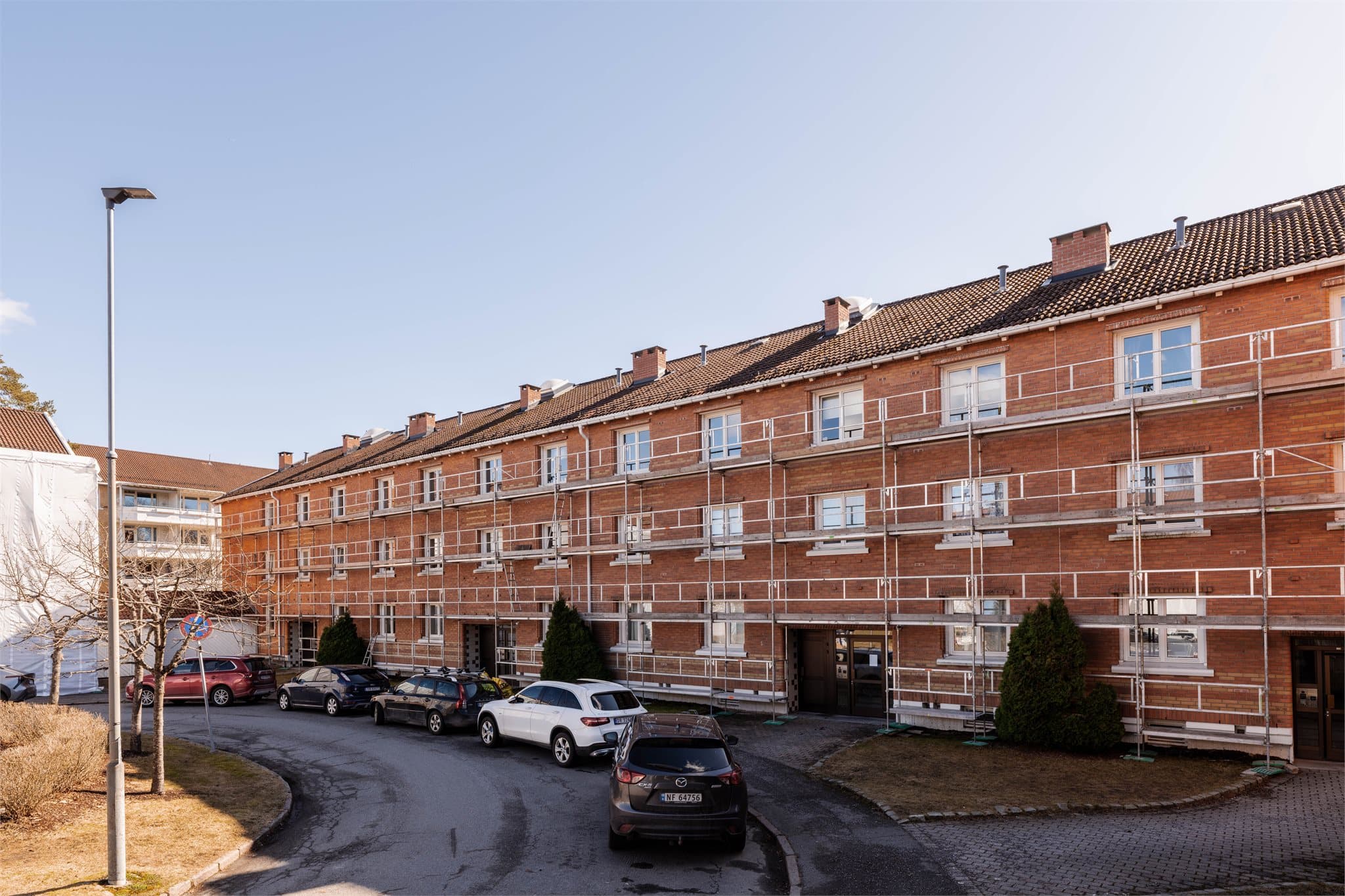 Leiligheten er en del av Knausen Borettslag